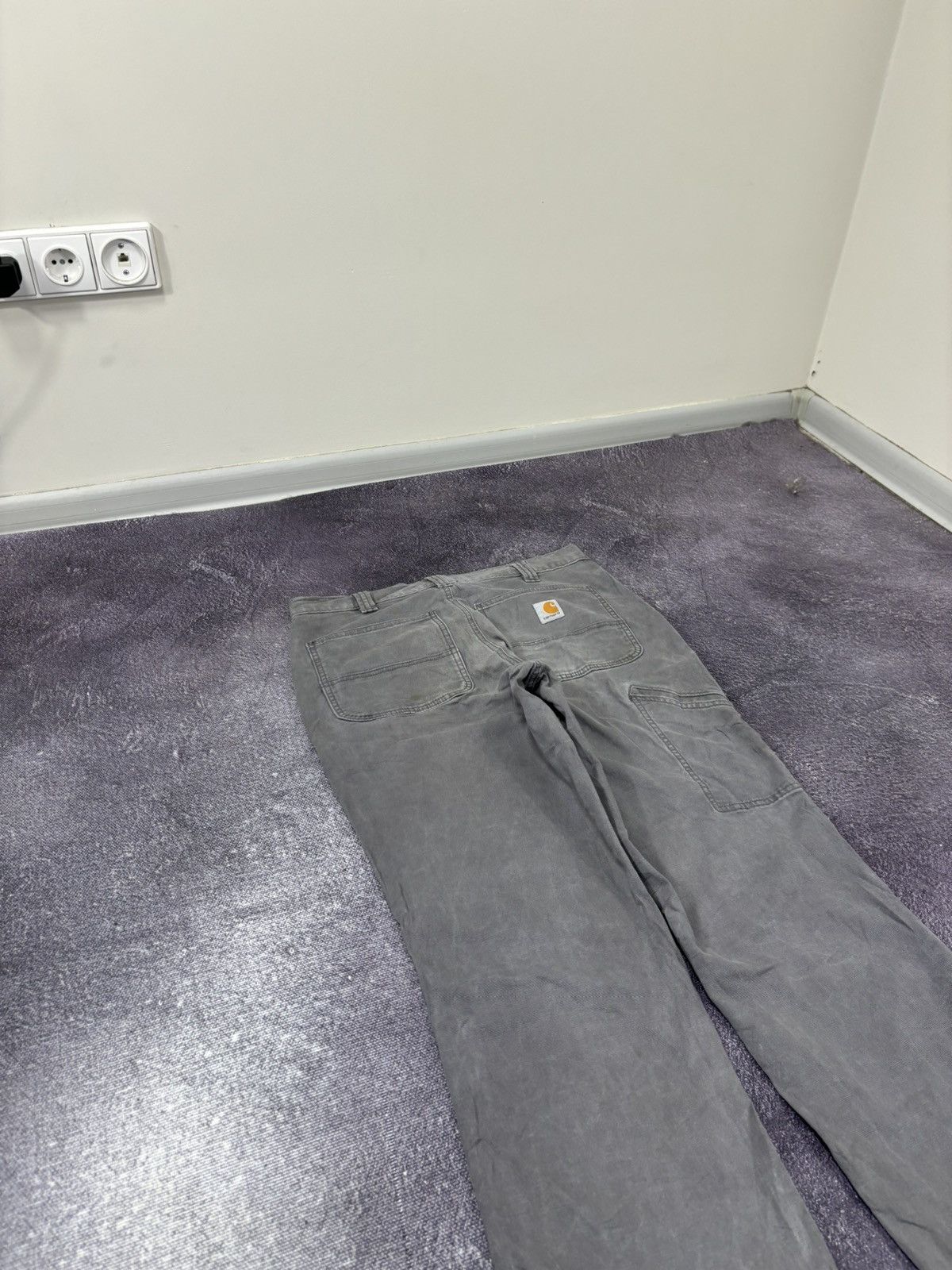 Carhartt Vintage Carhartt USA Gray Work Hype Relaxed Fit Pants Size US 32 / EU 48 - 4 Thumbnail
