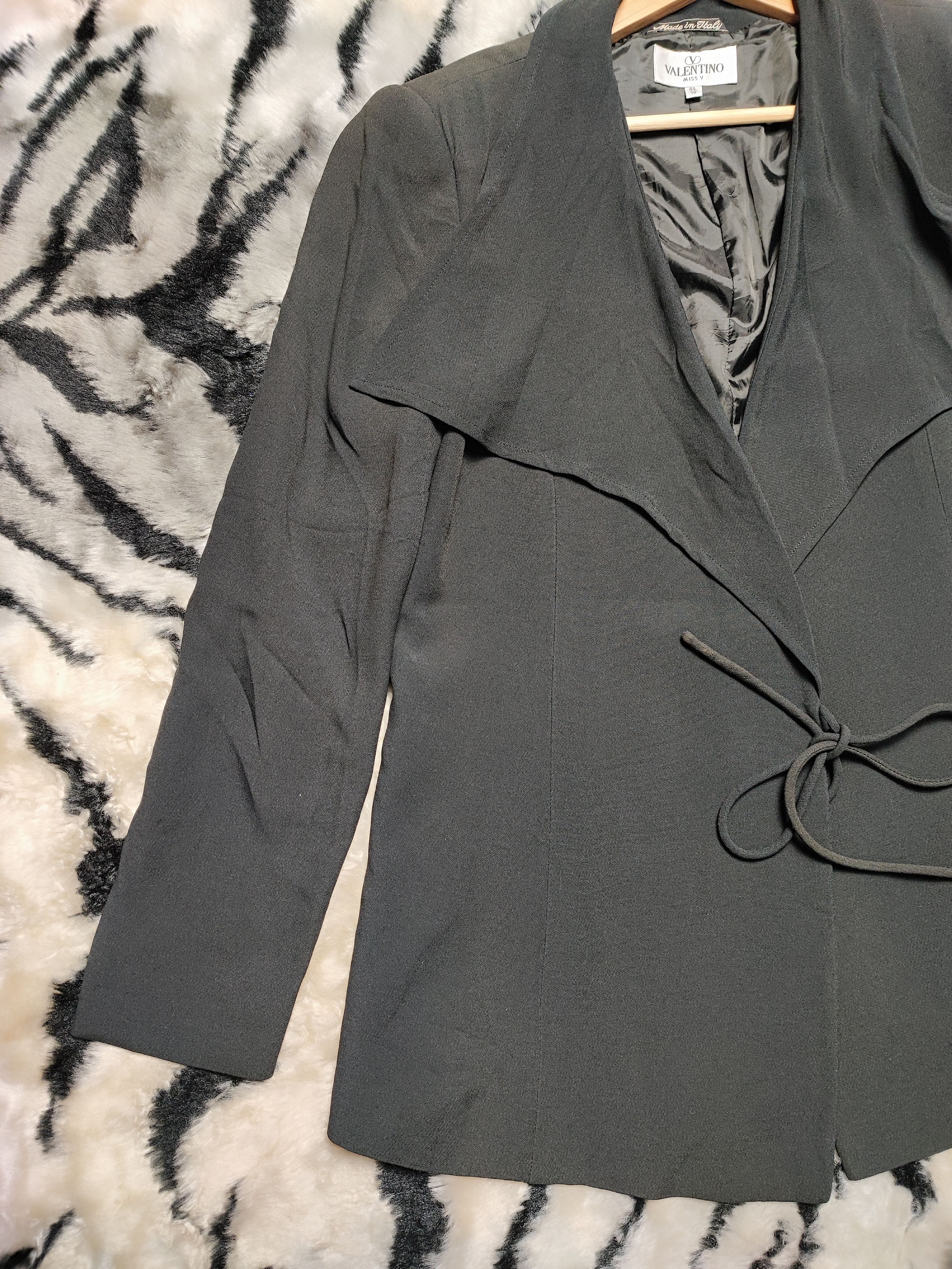 Giovanni Valentino × Valentino × Vintage Vintage Valentino Miss V Velvet Blazer Suit Size 48R - 3 Thumbnail