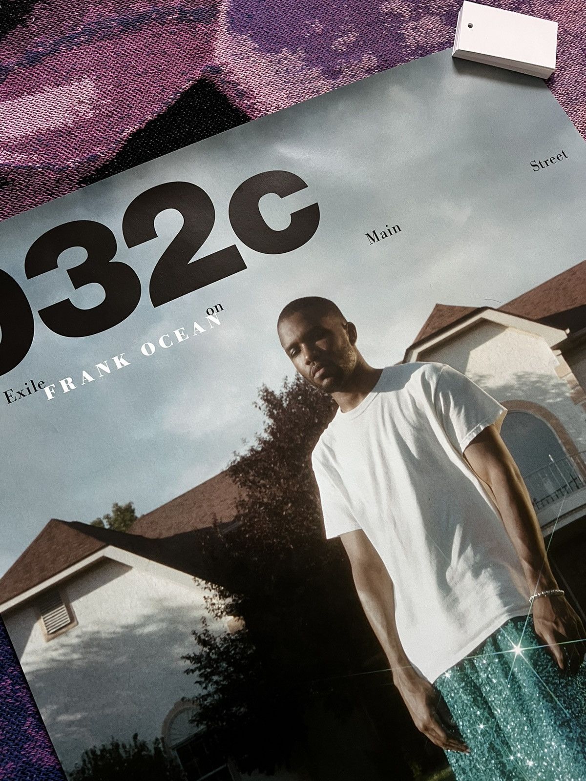 032c 032c Frank Ocean Poster 2018 Size ONE SIZE - 3 Thumbnail