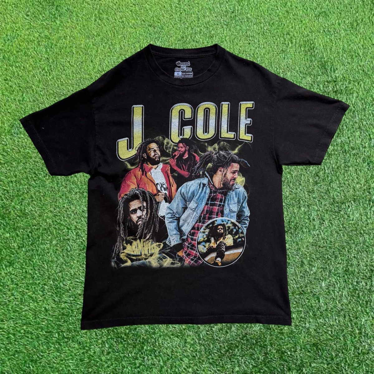J. Cole J. Cole Big Print T-Shirt Size US L / EU 52-54 / 3 - 1 Thumbnail