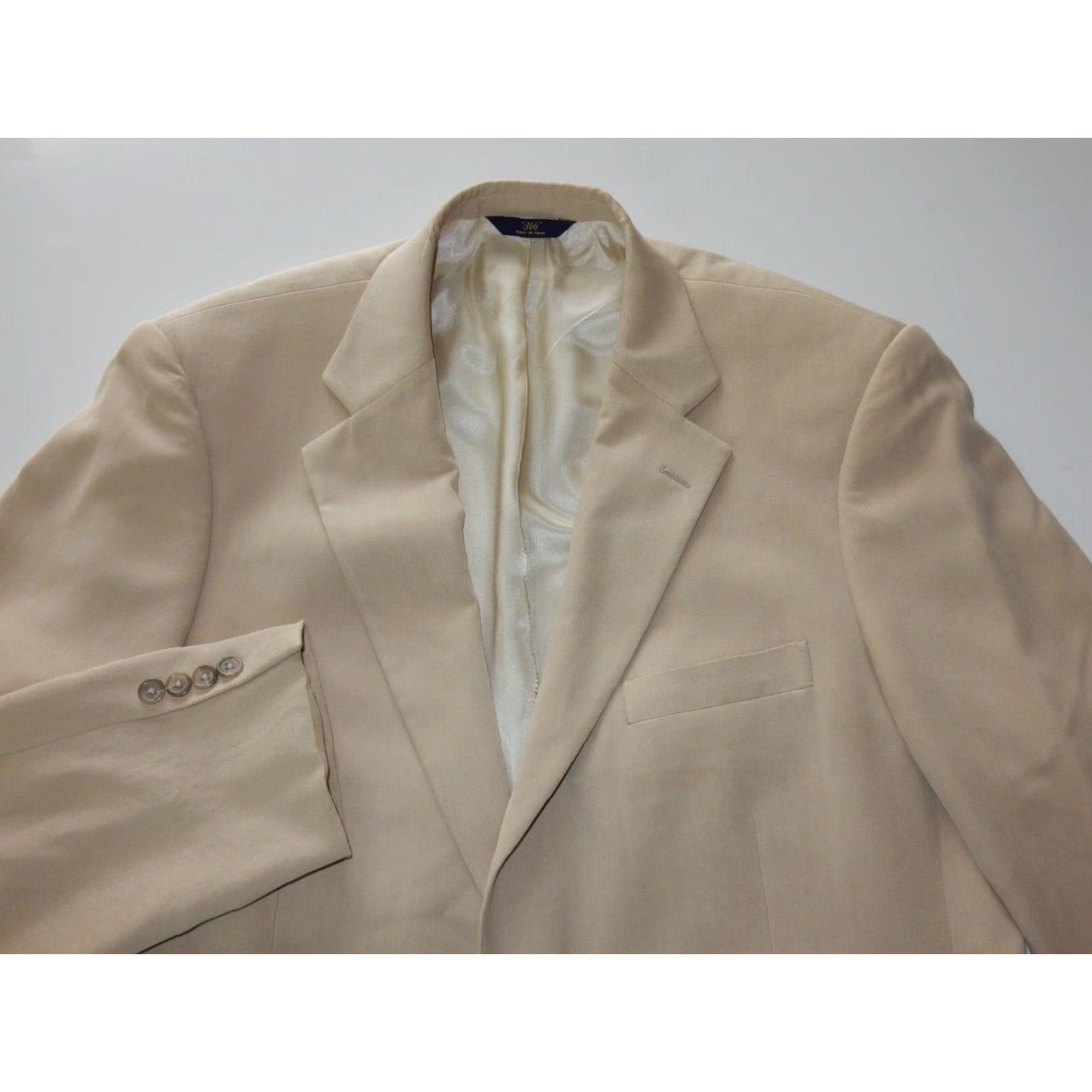 Brooks Brothers Brooks Brothers Men's 100% Silk Sport Coat Blazer Jacket Size 44L 44T Size 44R - 2 Thumbnail