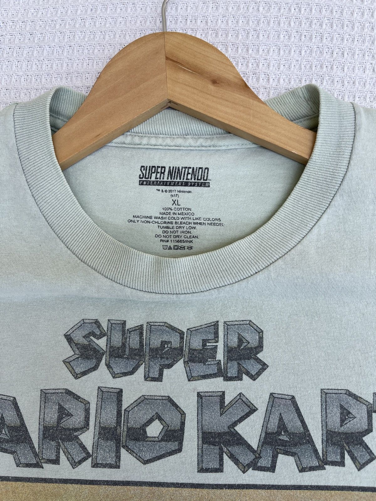 Cartoon Network × Nintendo × Vintage Last Drop🔥Rare🔥Vintage NINTENDO SUPER MARIO KART T-Shirt Size US XL / EU 56 / 4 - 7 Thumbnail
