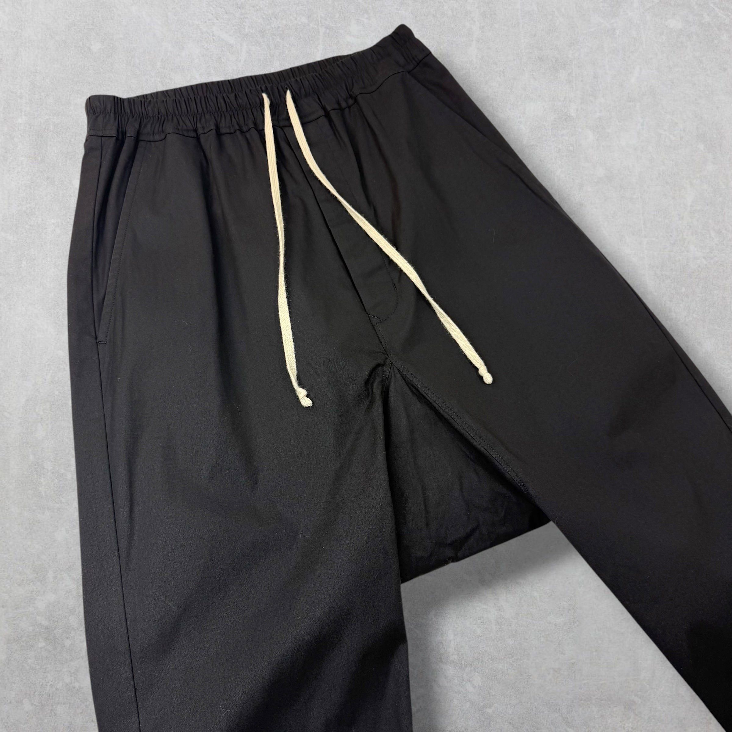 Rick Owens Rick Owens Cropped Drawstring Trousers 40 (M) Size US 40 / EU 56 - 3 Thumbnail