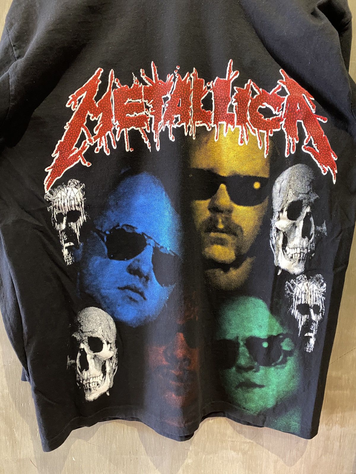 Vintage Metallica Rock Virtual AOP Size US XL / EU 56 / 4 - 3 Thumbnail