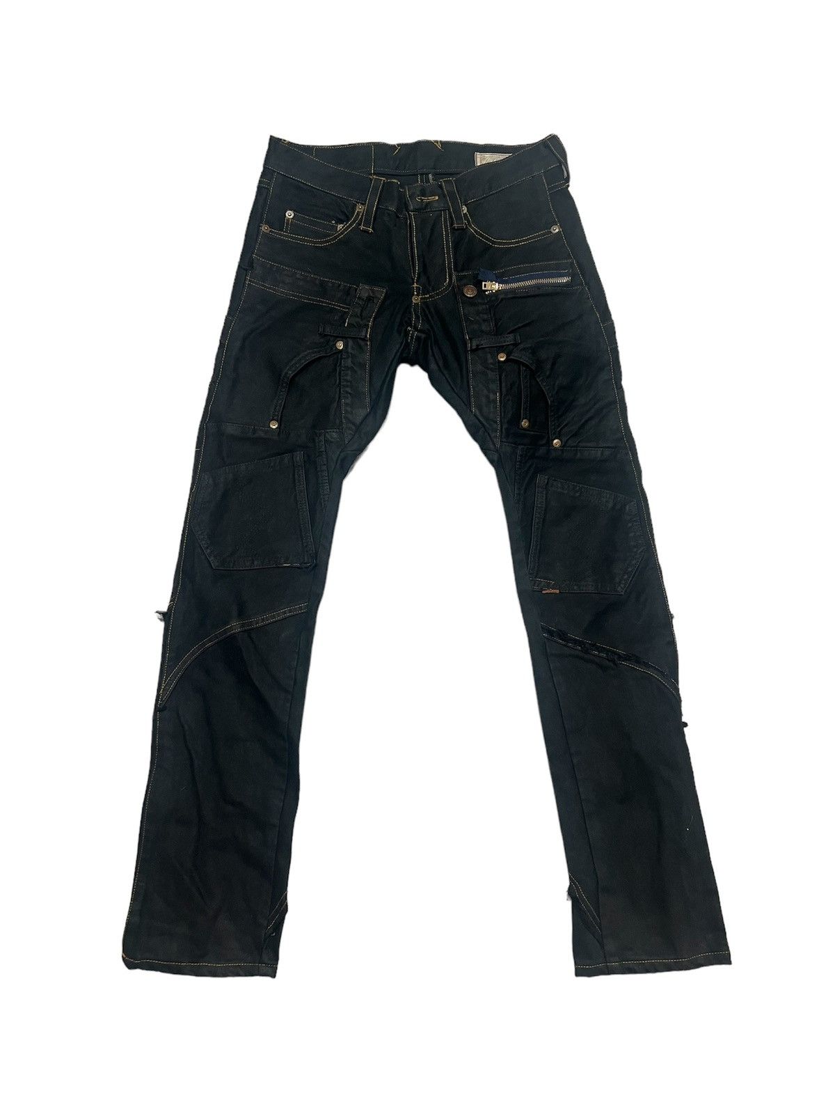 image of 20471120 Recycouture Denim Aw00 in Black, Men's (Size 29)