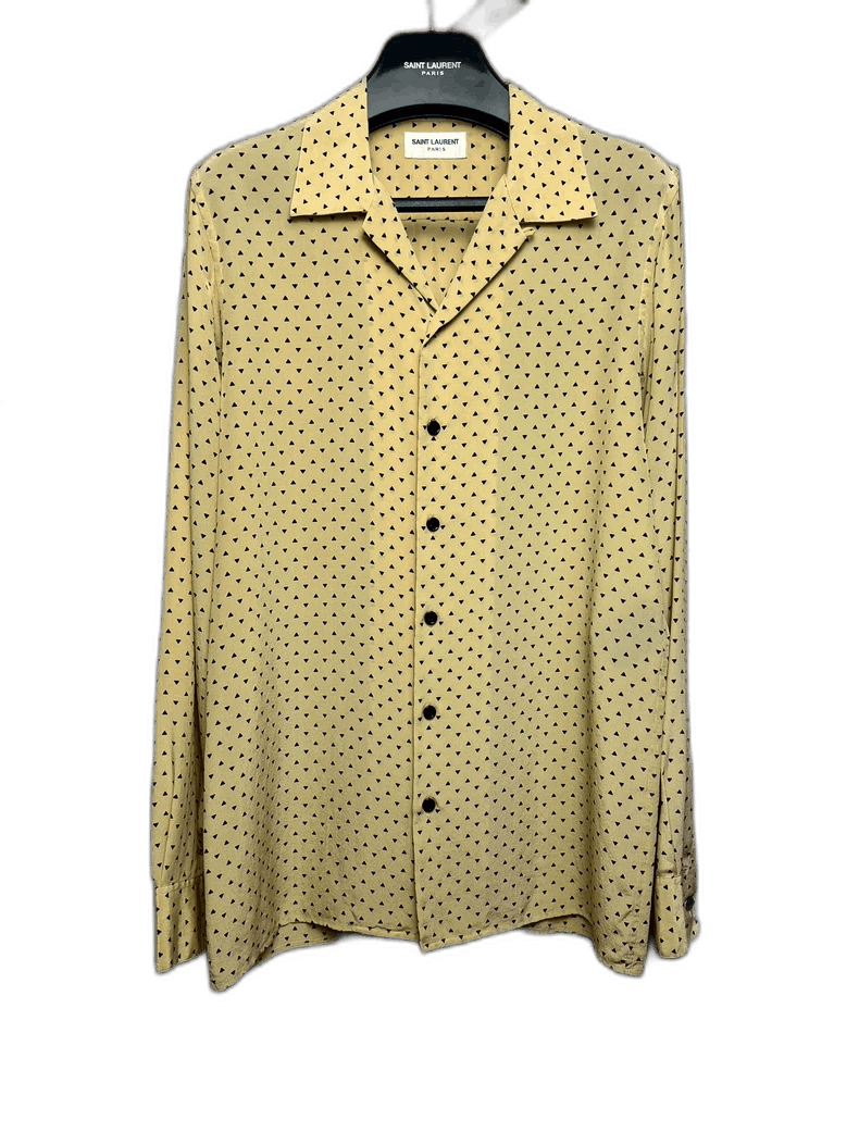 Saint Laurent Paris Saint Laurent Spring Summer Silk Shirt Size US M / EU 48-50 / 2 - 1 Thumbnail
