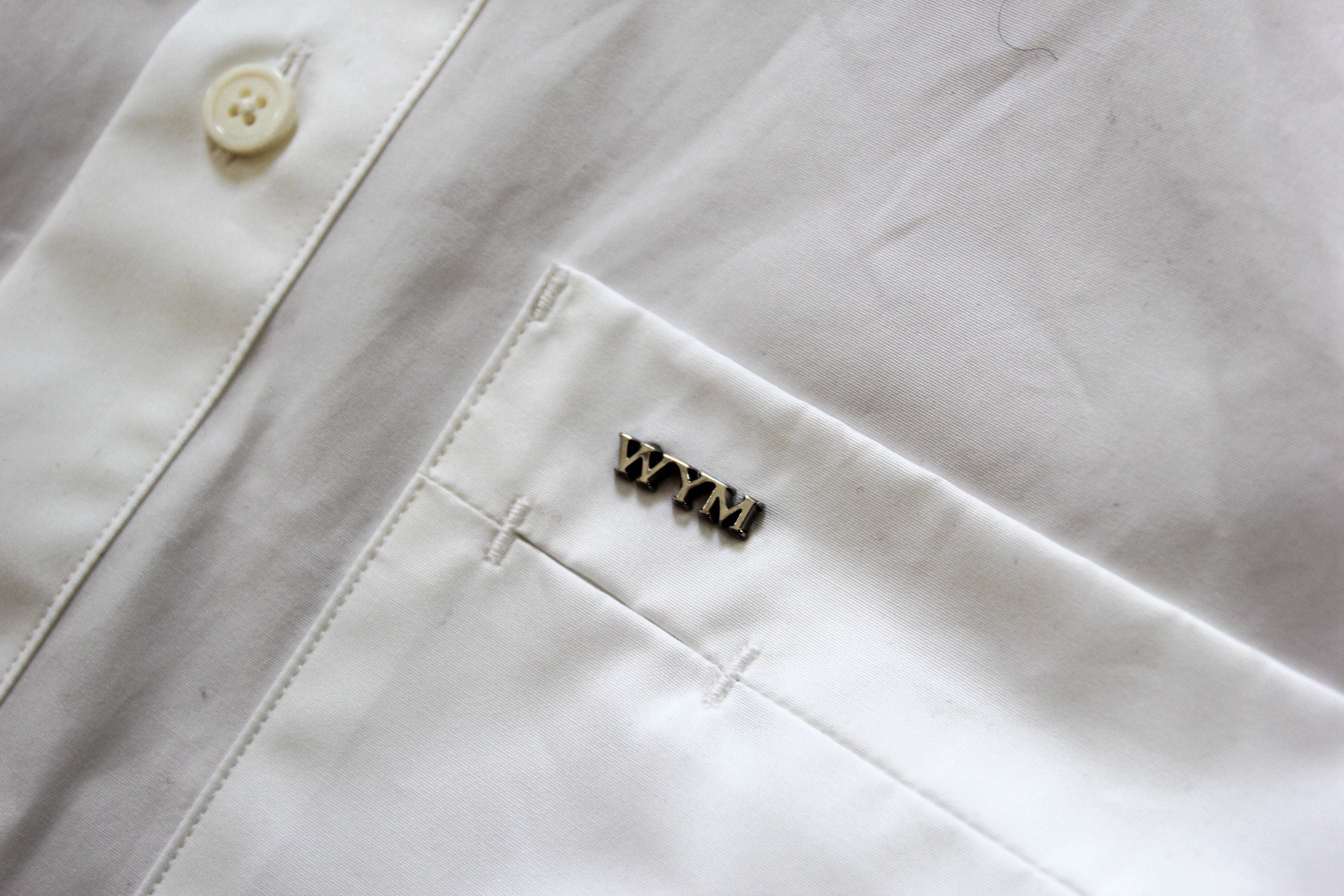 Wooyoungmi BNWT AW24 WOOYOUNGMI POPLIN BACK LOGO SHIRT 50 Size US M / EU 48-50 / 2 - 9 Thumbnail