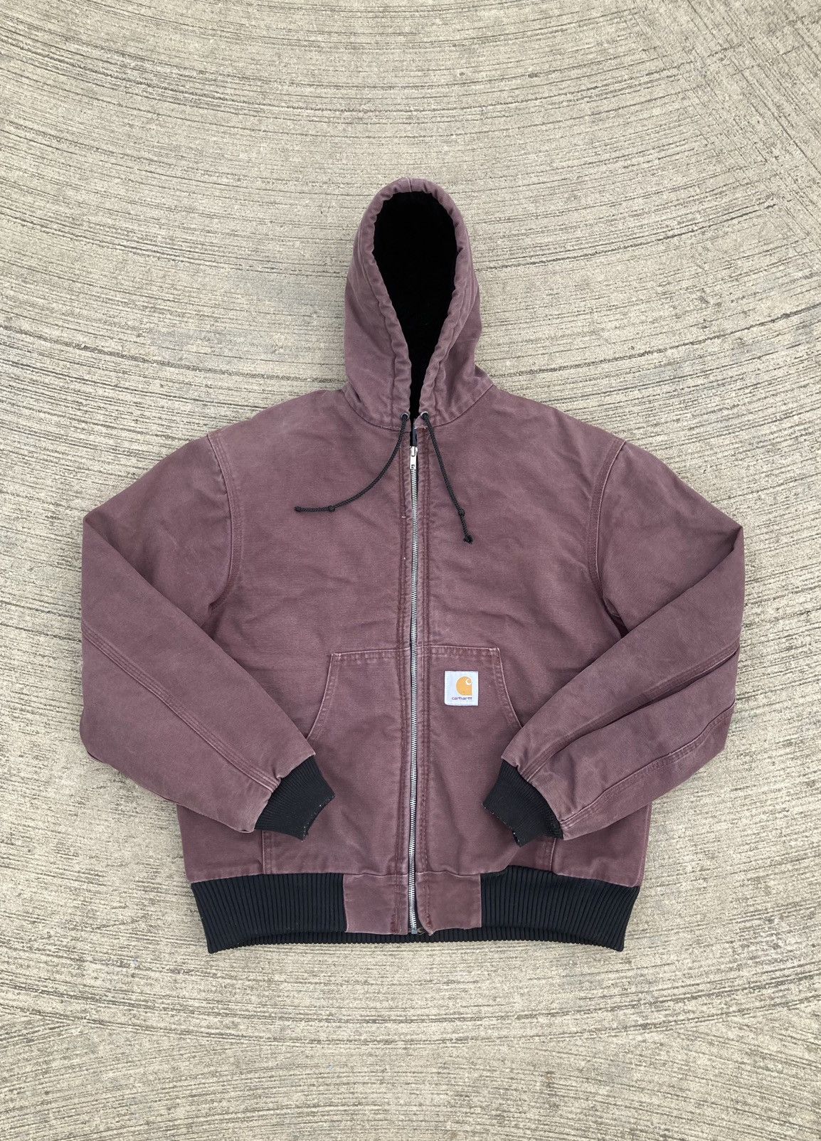 image of Rum Carhartt Active Jacket Purple Carhartt Jacket J04, Men's (Size Medium)