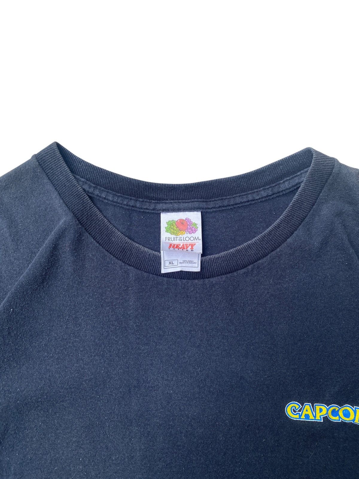 Anime Capcom Final Fight Streetwise Promo Tee Black XL Game Crazy Size US XL / EU 56 / 4 - 4 Thumbnail