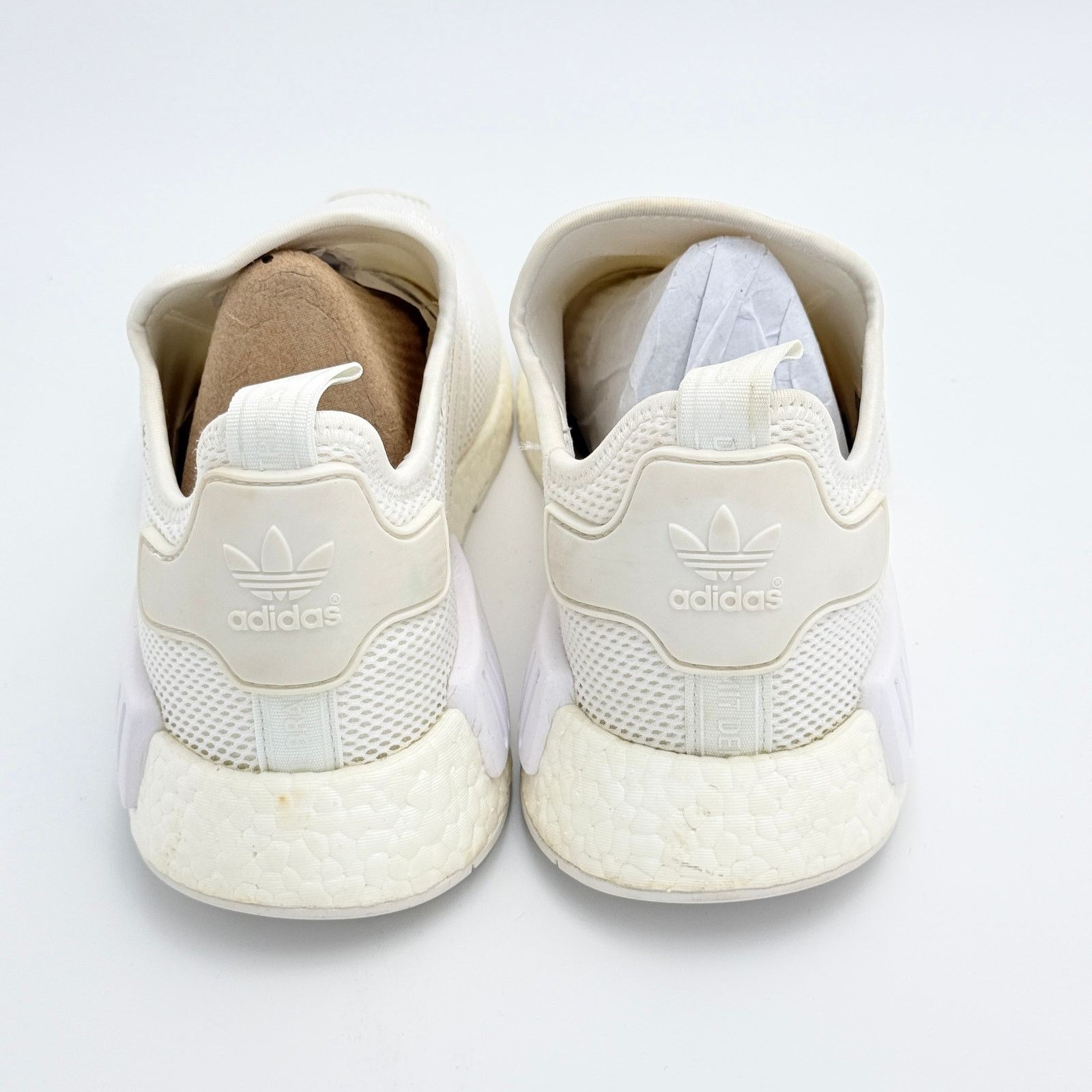 Adidas Adidas NMD R1 White Mesh Slip-On Sneakers - Size 12 Size US 12 / EU 45 - 7 Thumbnail