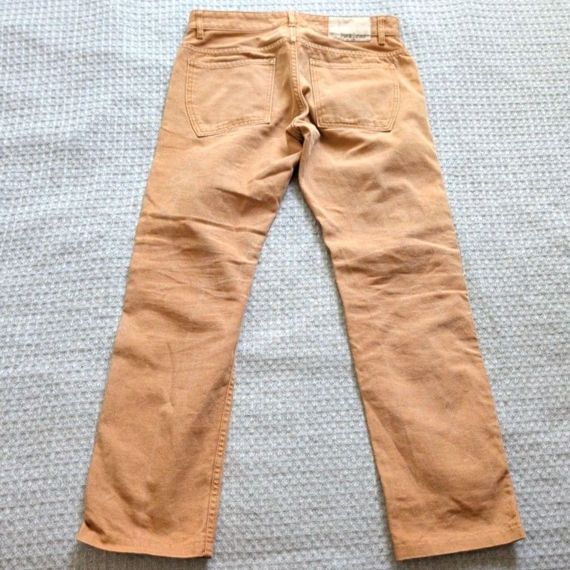 Railcar Fine Goods Pants Mens 31x28 Brown Canvas Work Jeans Slim Made In Usa, Men's — image 2 of 6