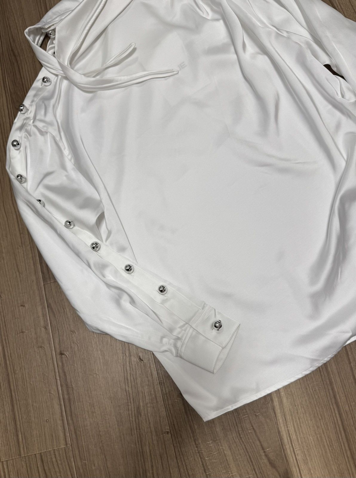 Other LEJE AW22 Asymmetric Wrap Shirt Size S / US 4 / IT 40 - 2 Thumbnail