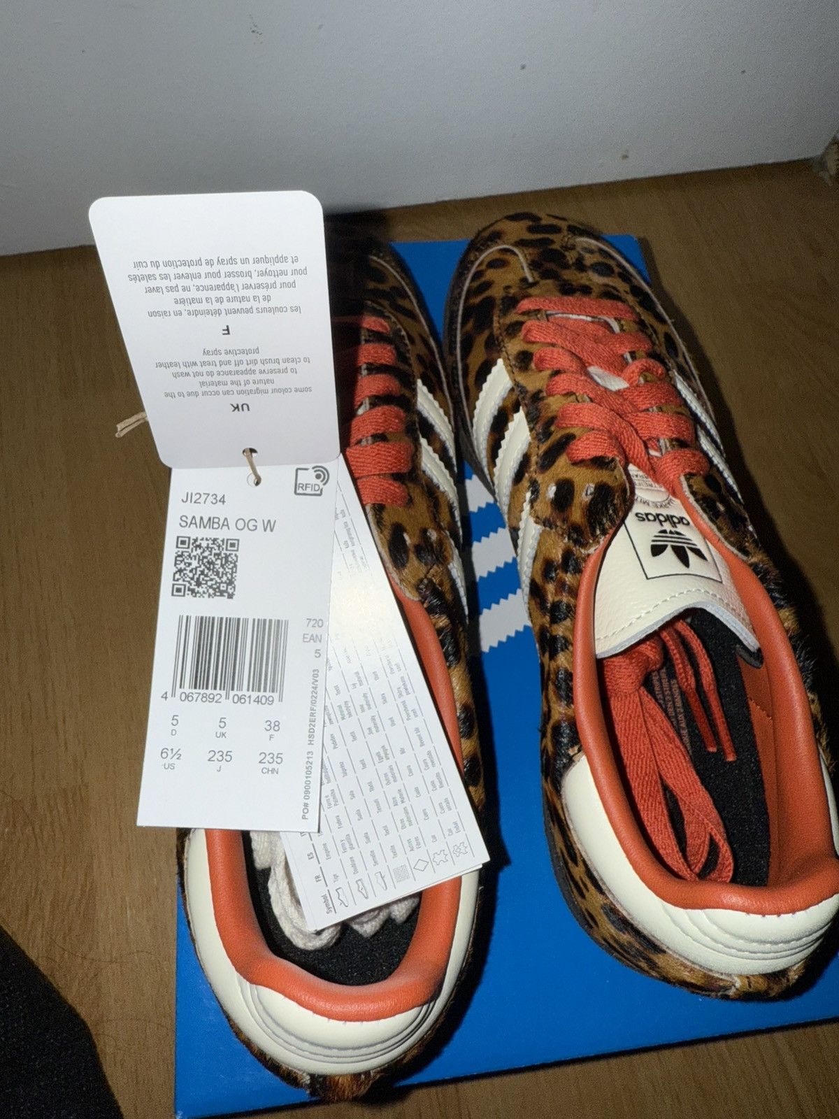 Adidas Adidas Samba OG Léopard Size US 6.5 / IT 36.5 - 7 Thumbnail