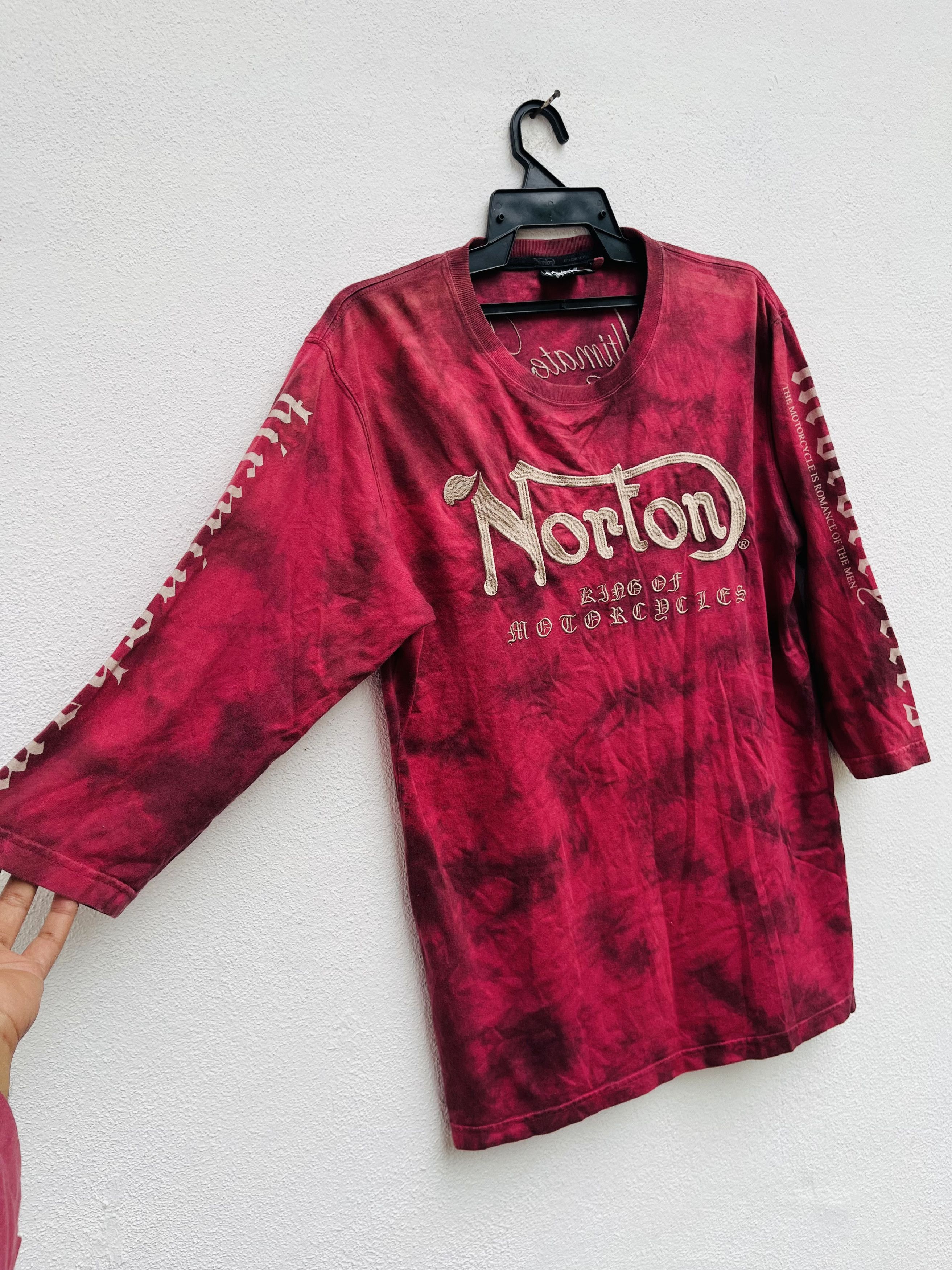 Norton Vintage Norton England Motorcycle Fashion Style Shirt Size US L / EU 52-54 / 3 - 4 Thumbnail