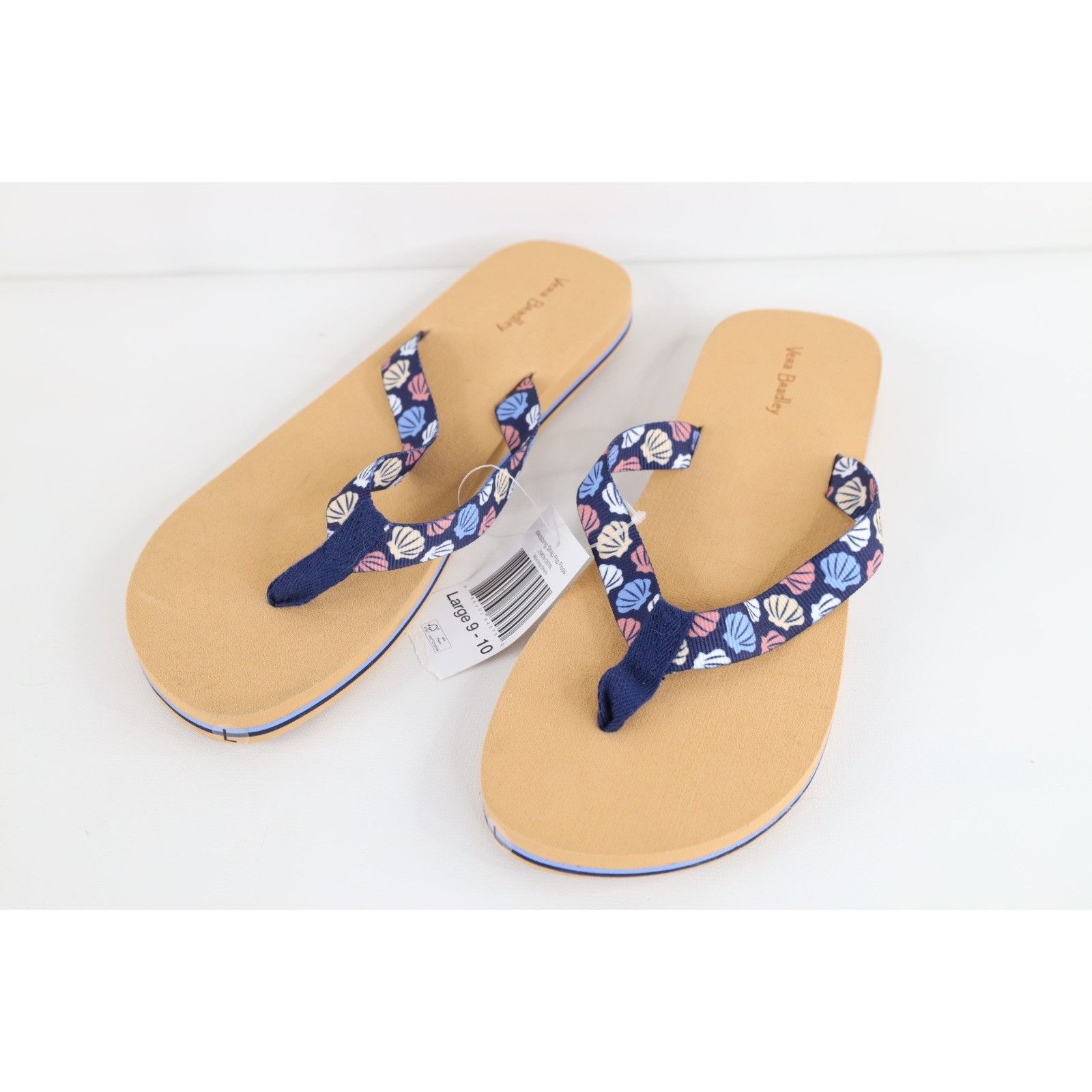 Vera Bradley Deadstock Vintage Y2K Vera Bradley Sea Shells Sandals Size US 9 / IT 39 - 1 Thumbnail