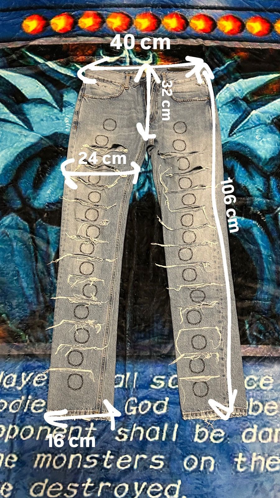 1017 ALYX 9SM Alyx distressed jeans Size US 30 / EU 46 - 9 Thumbnail