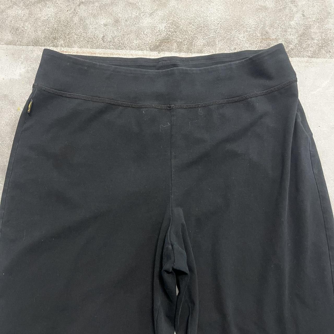 Polo Ralph Lauren Vintage Y2K/2000s Baggy Fit Ralph Lauren Black Sweatpants! Size US 34 / EU 50 - 3 Thumbnail