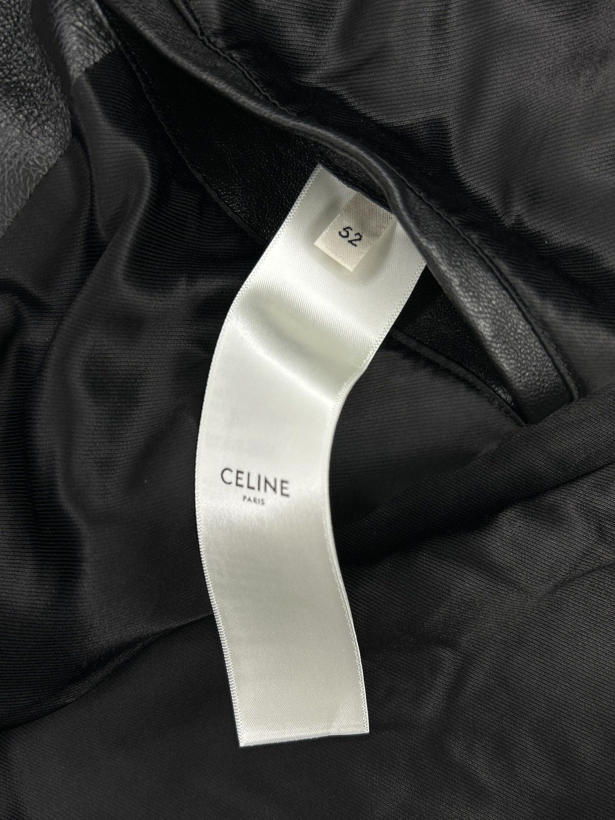 Celine F/W 21 Chained Leather Bomber Size US L / EU 52-54 / 3 - 18 Thumbnail