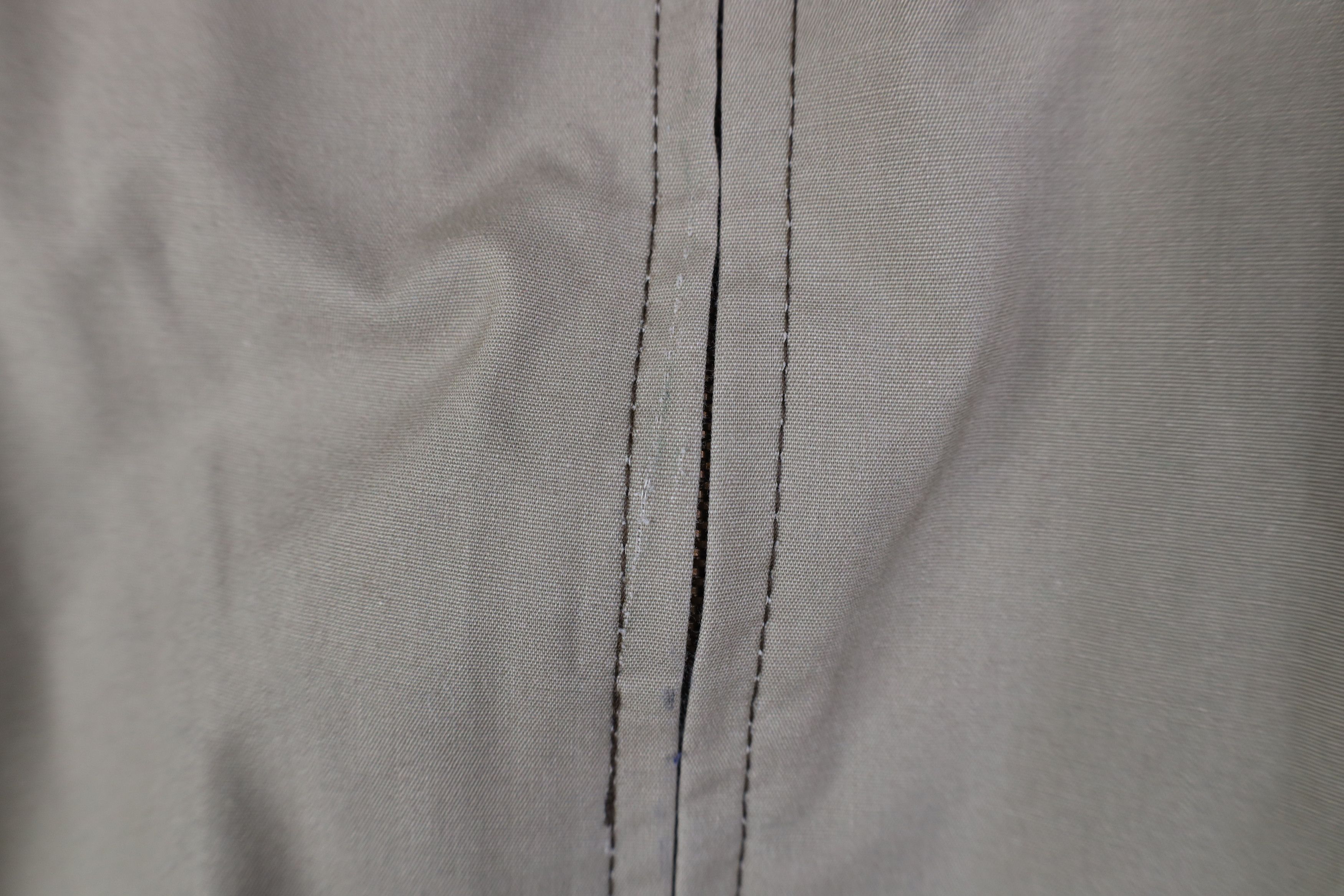 Vintage Vintage 70s Streetwear Full Zip Bomber Jacket Beige USA Size US XL / EU 56 / 4 - 6 Thumbnail