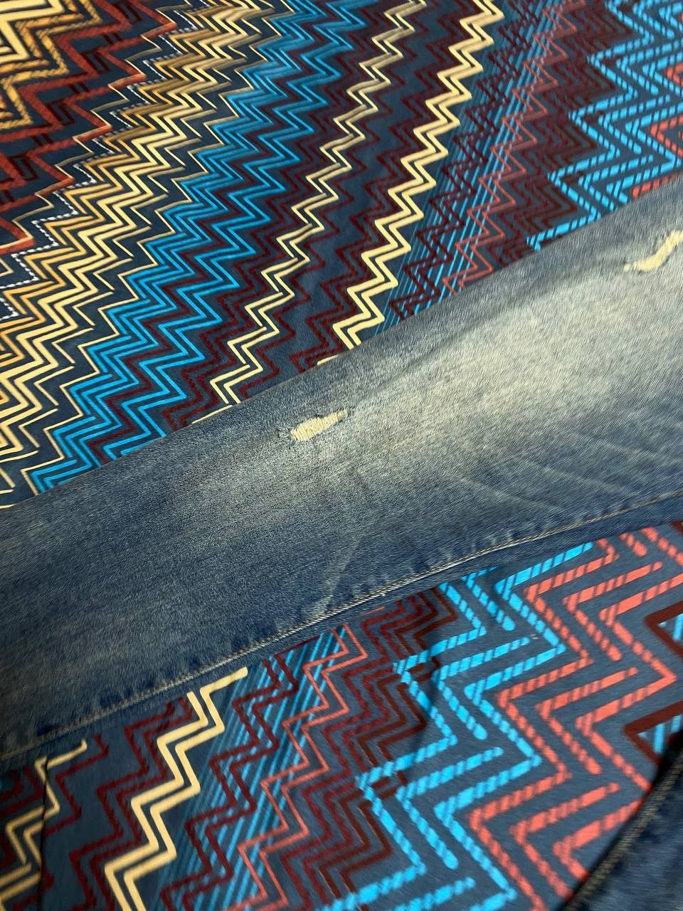 True Religion × Vintage Vintage True Religion Faded Denim Jeans Pants Size 31" - 11 Thumbnail