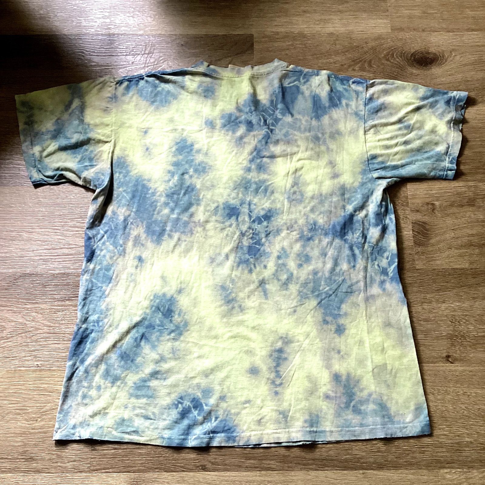 The Mountain Green Distressed Tie Dye Hippie Fairy Tee- Size XL Size US XL / EU 56 / 4 - 2 Thumbnail