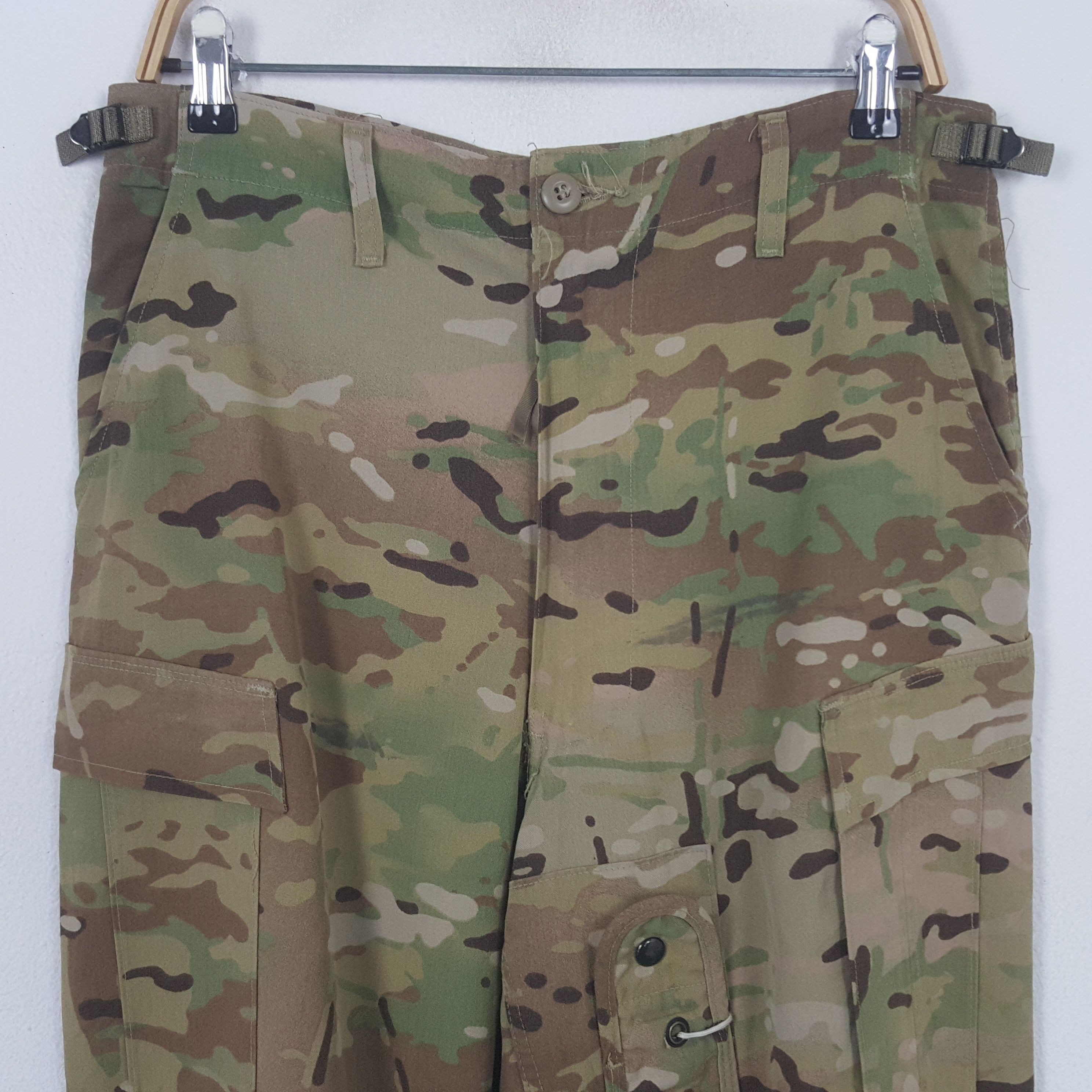 Vintage Vintage Military Camo Cargo Style Pants Size US 33 - 2 Thumbnail