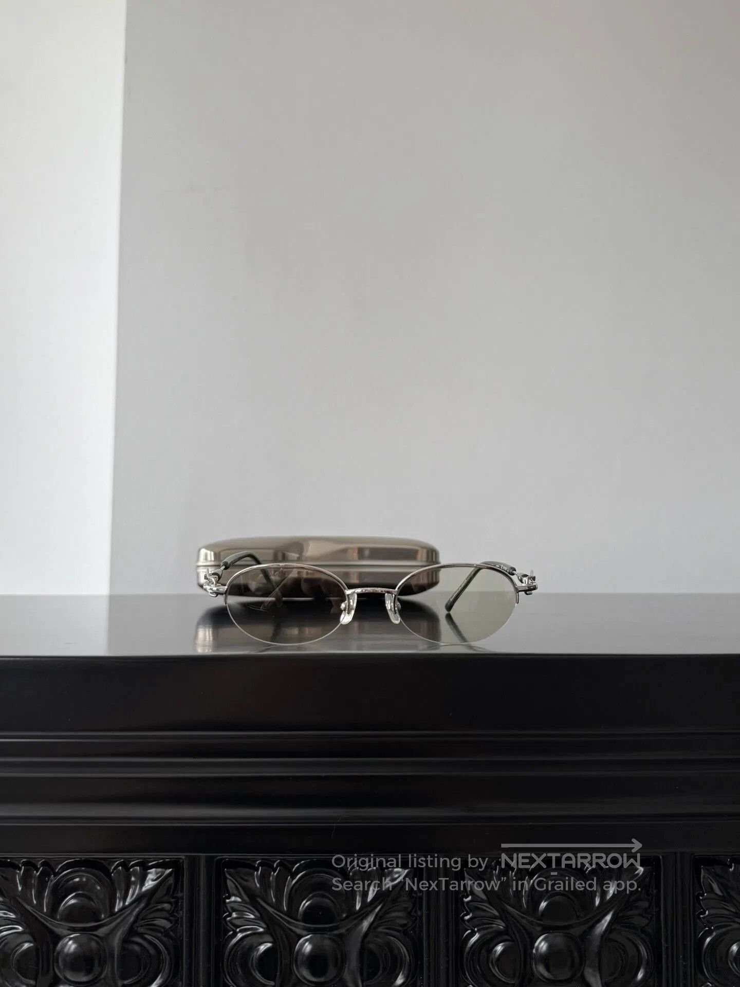 Jean Paul Gaultier Jean Paul Gaultier Green Sunglasses. Size ONE SIZE - 5 Thumbnail