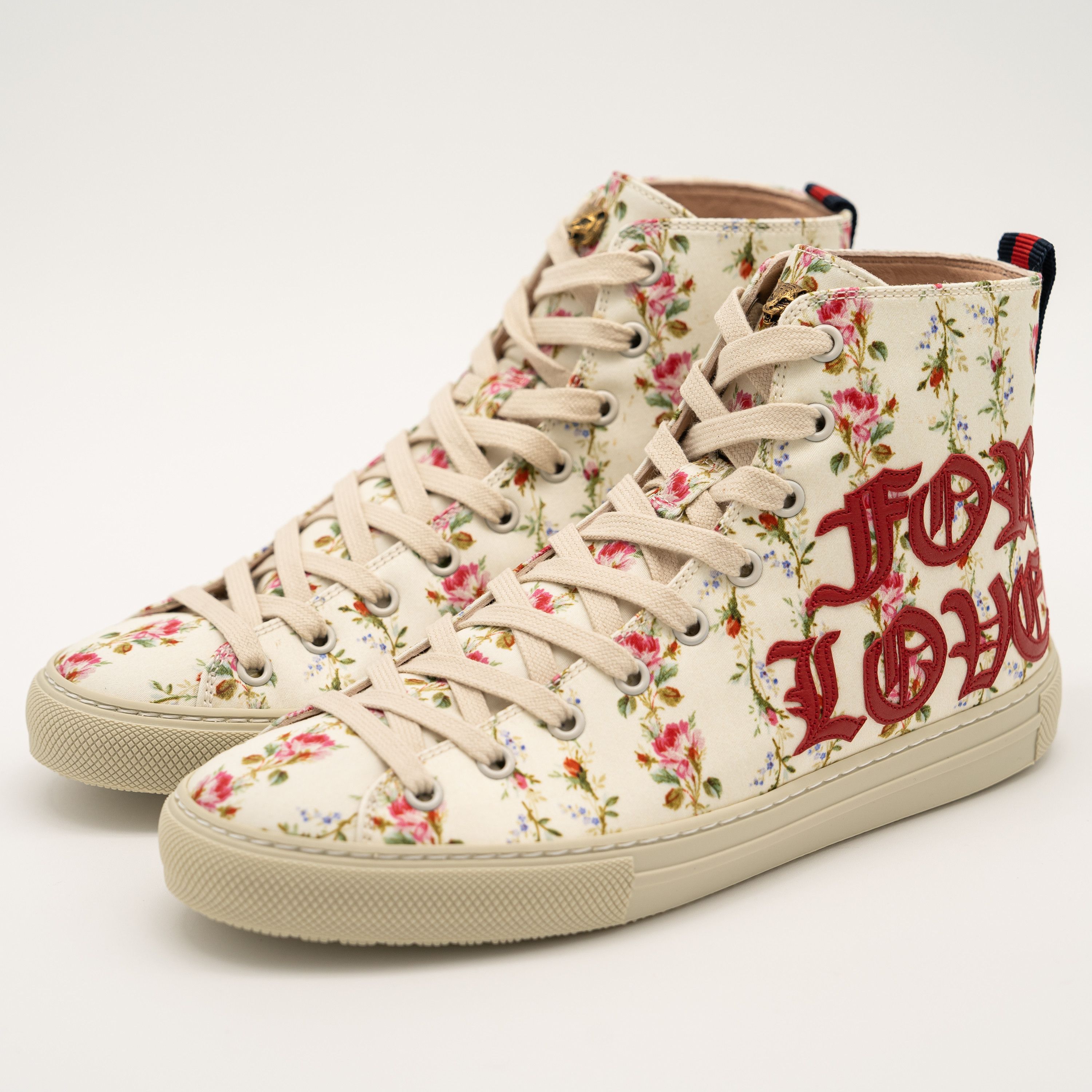 Leather Blind For Love Gucci High Tops Gucci Blind For Love High