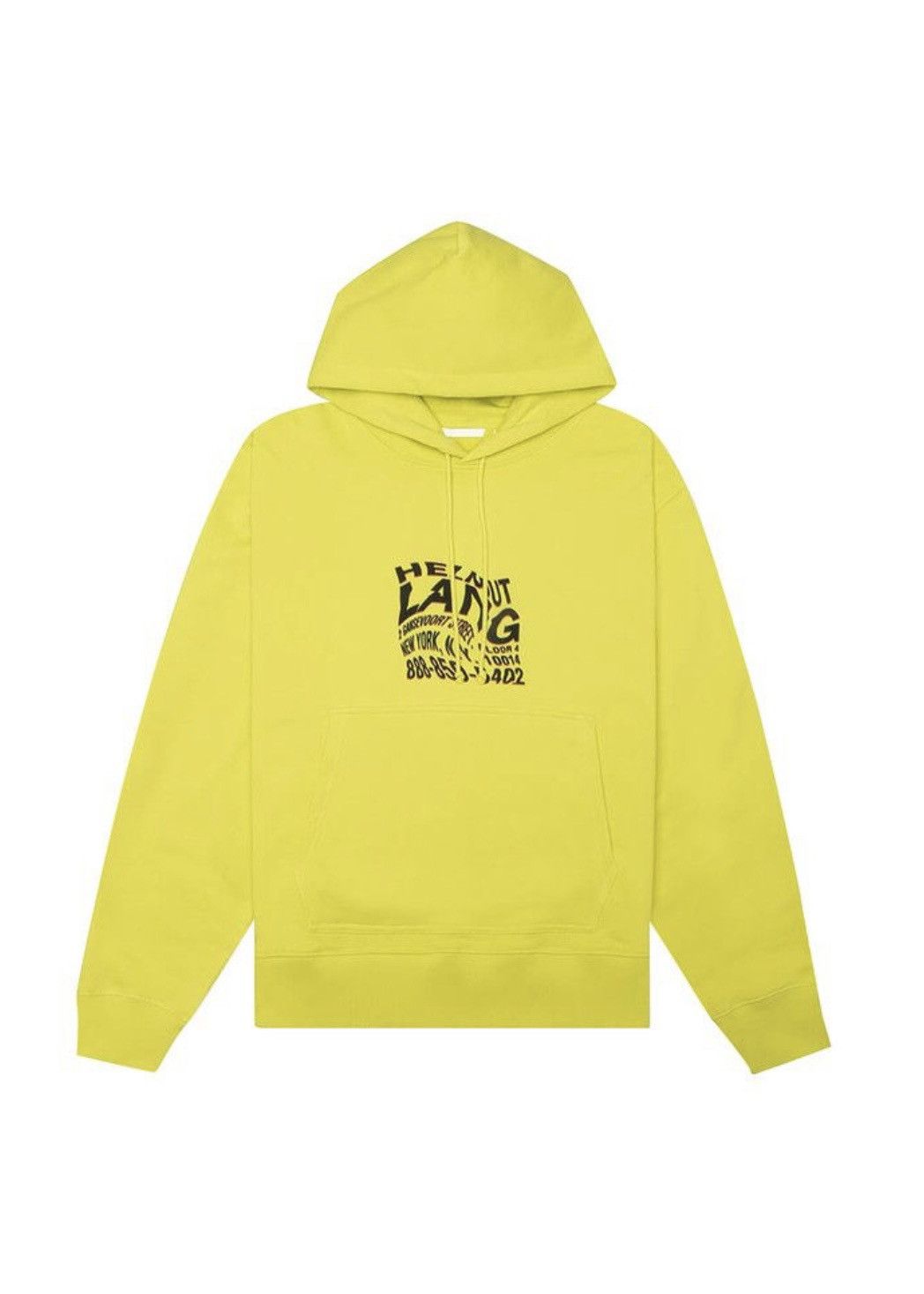 Helmut Lang Helmut Lang Warp Logo Hoodie Green Size US M / EU 48-50 / 2 - 1 Thumbnail