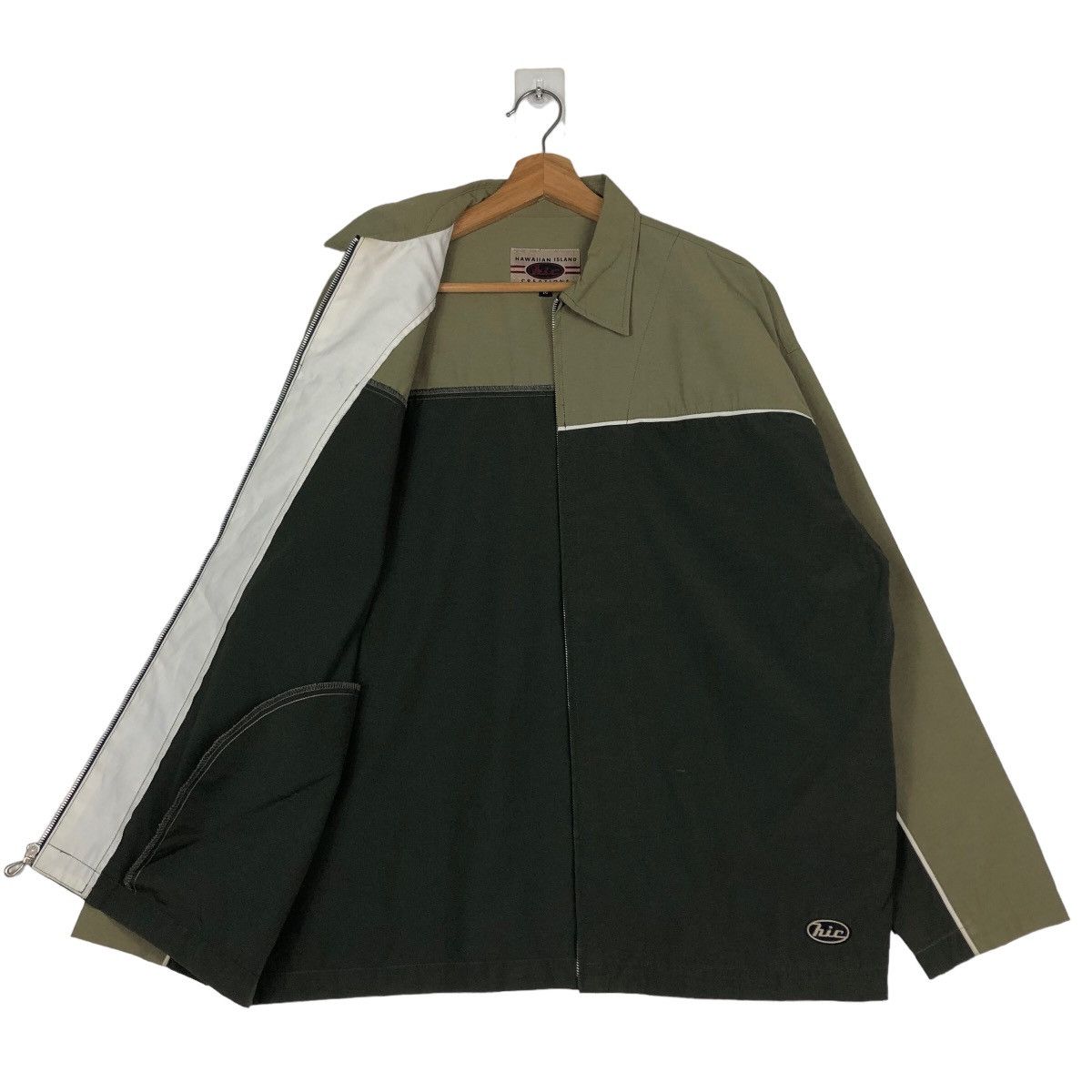 Japanese Brand 🔥Vintage Oversized Skate Jacket Zipper Hawaiian Island Size US M / EU 48-50 / 2 - 11 Thumbnail