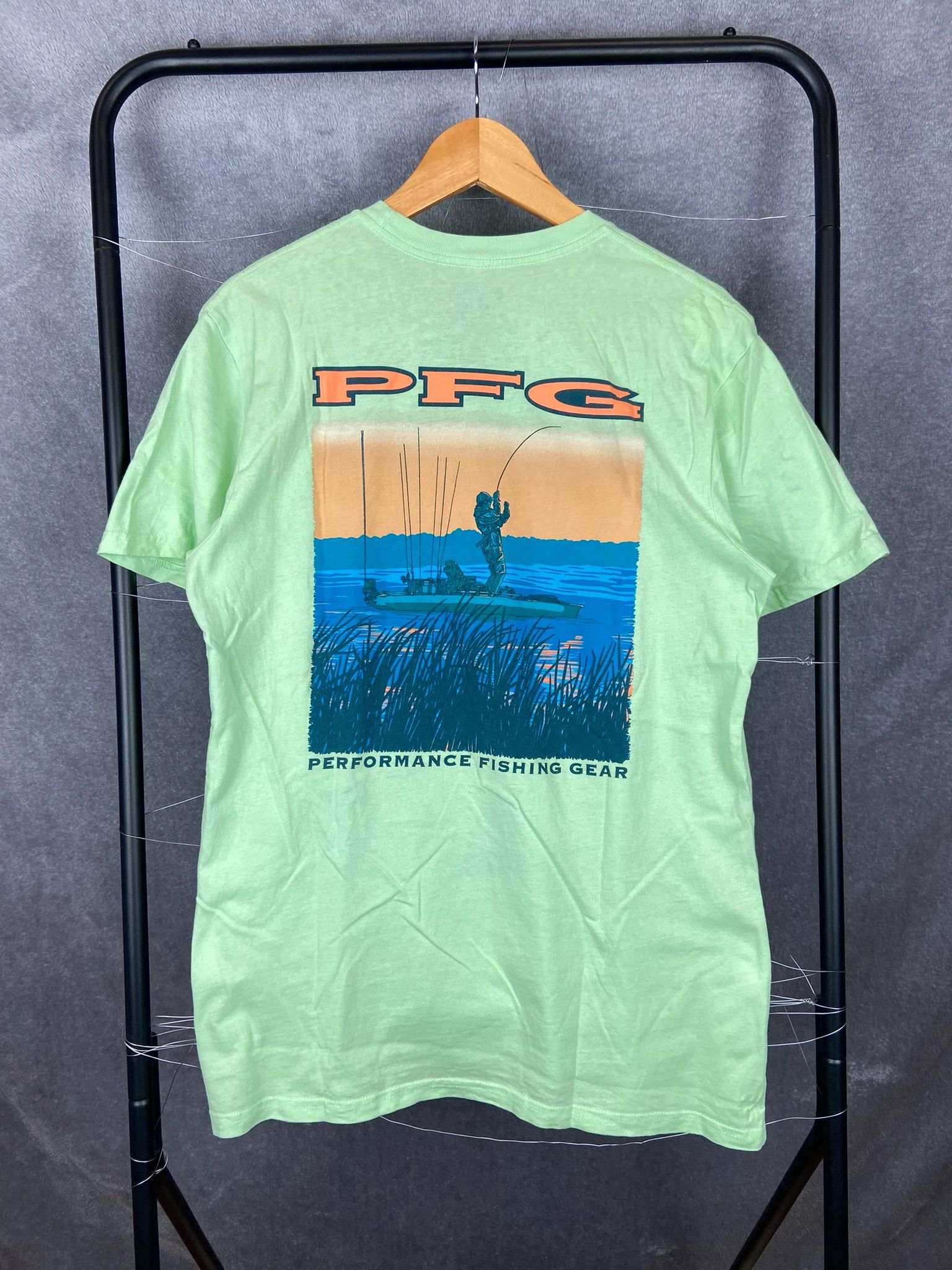 Columbia Columbia PFG Green Graphic Tee L Fishing Gear Retro Outdoor Size US L / EU 52-54 / 3 - 1 Thumbnail