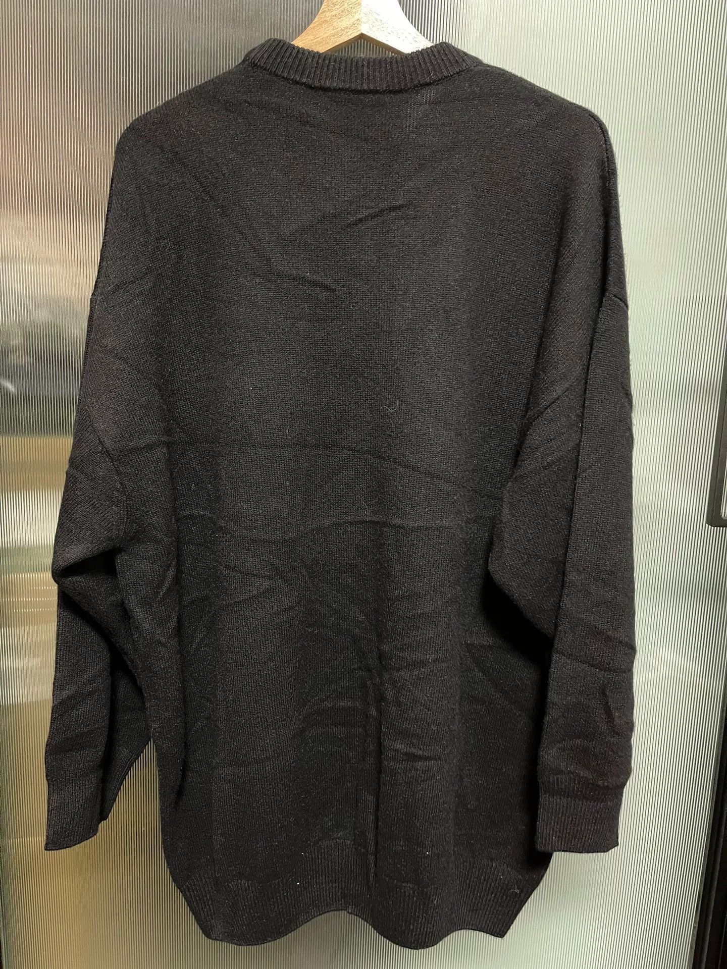 Balenciaga black long sleeve gym wear sweatshirt Size US L / EU 52-54 / 3 - 6 Thumbnail