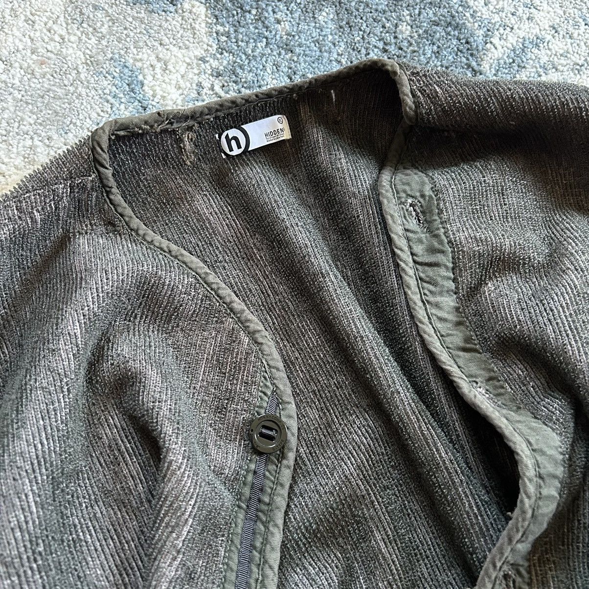 HIDDEN 2023 UPCYCLED HiDDEN PPF JACKET LiNER CARDiGAN CARBON BROWN Size US XL / EU 56 / 4 - 2 Thumbnail