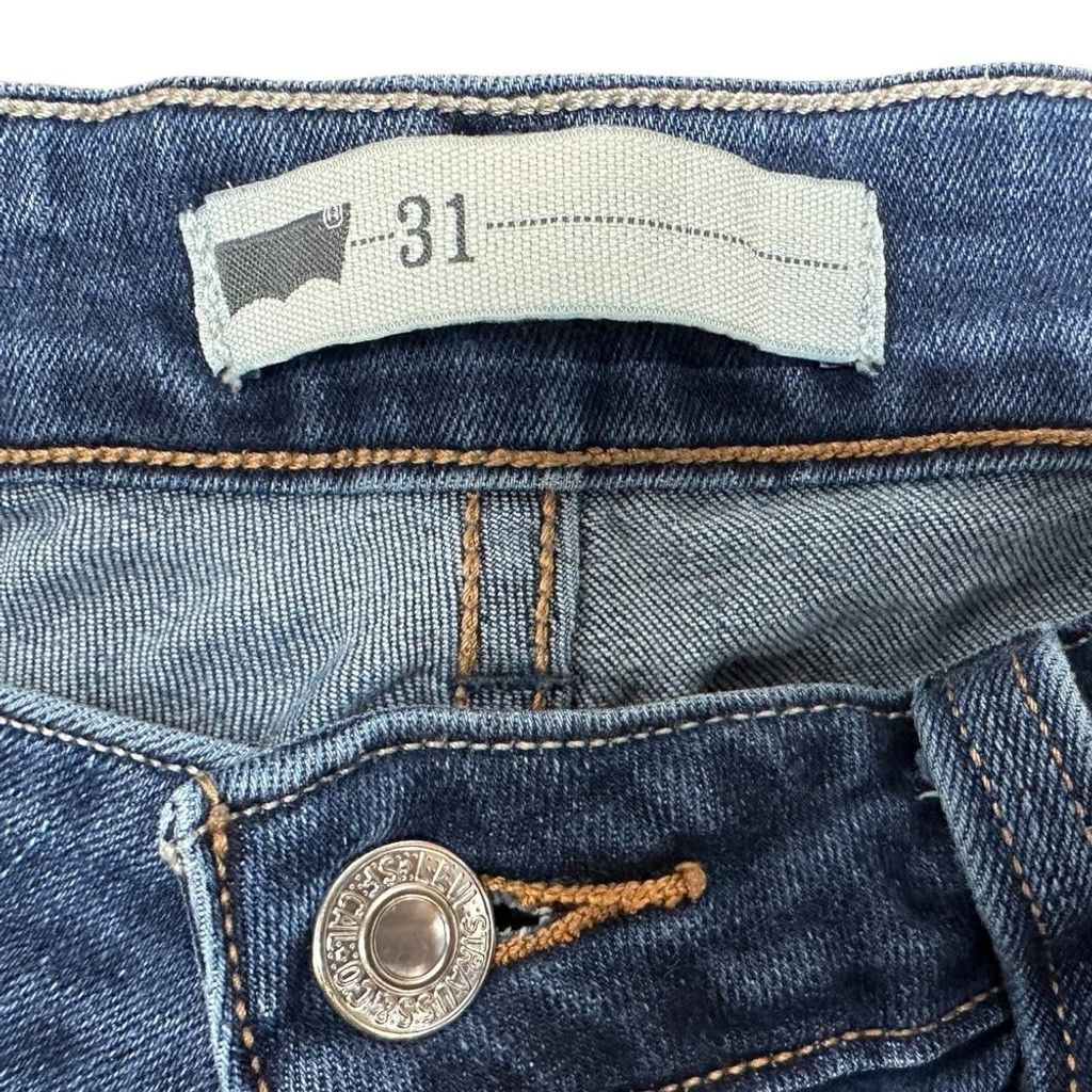 Levi's Vintage Levis 535 Super Skinny Jeans Size 31" - 6 Thumbnail