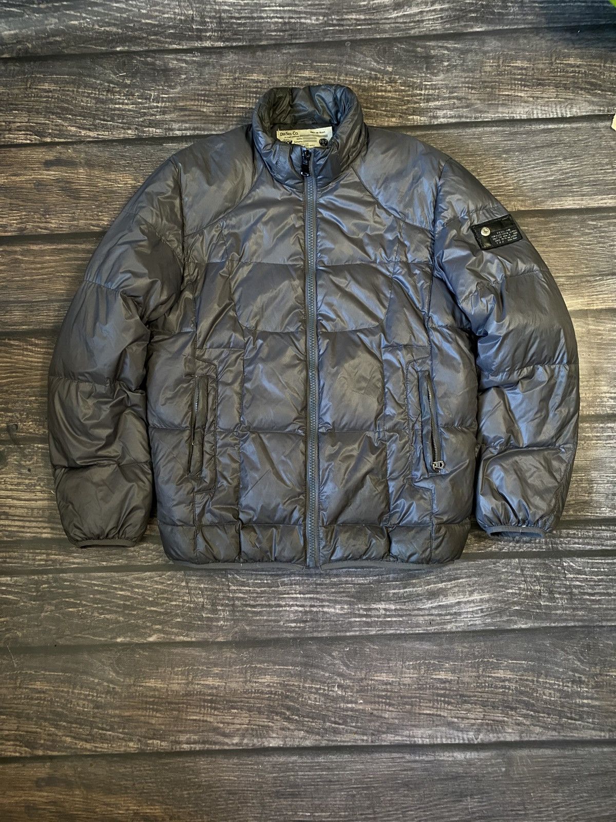 Diesel 90’s Diesel Qualted Vintage Duck Down Jacket Size US XL / EU 56 / 4 - 1 Thumbnail