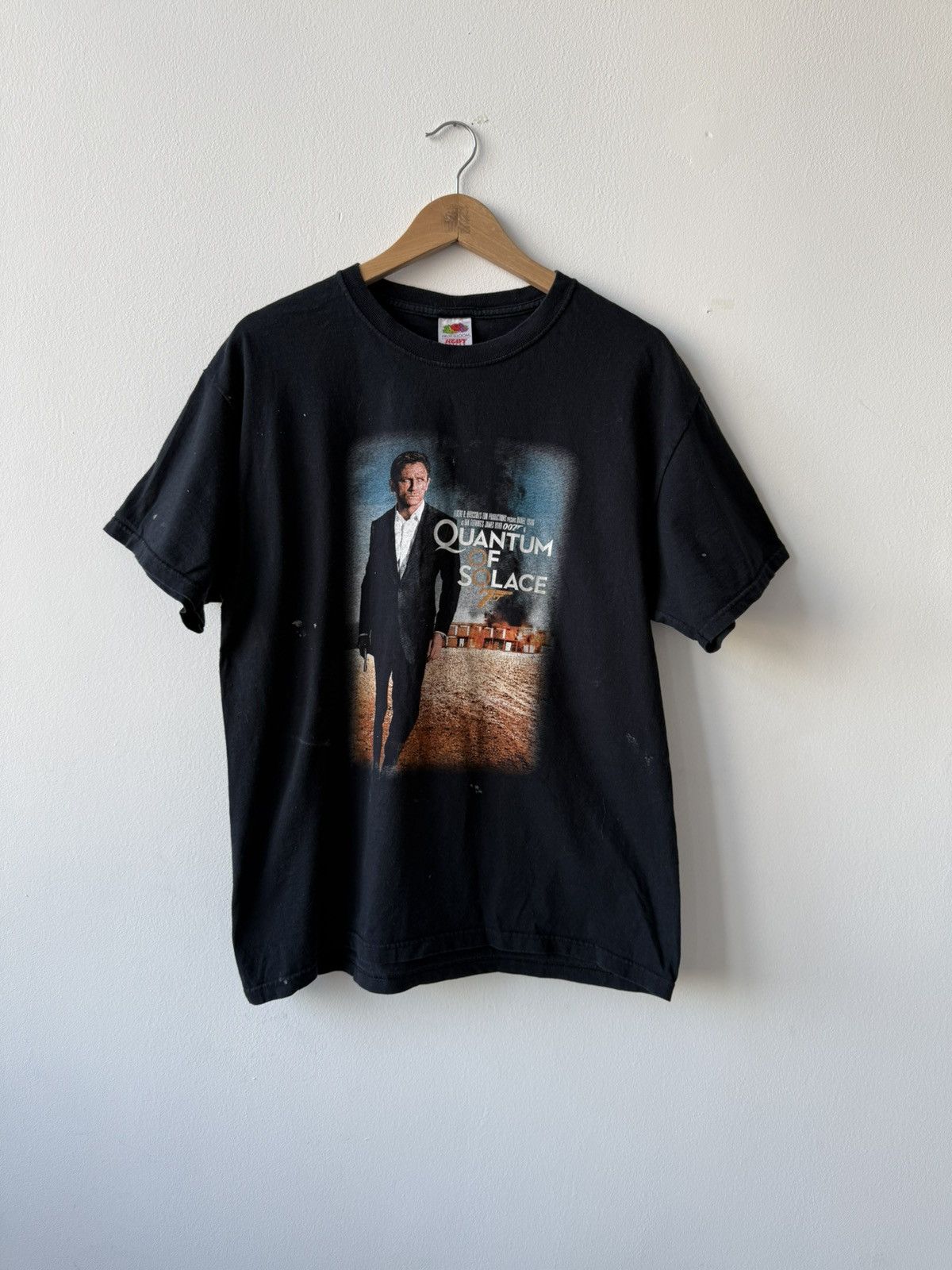 Other Quantum Of Solace James Bond Mens Vintage 2008 Movie T shirt Size US L / EU 52-54 / 3 - 1 Thumbnail