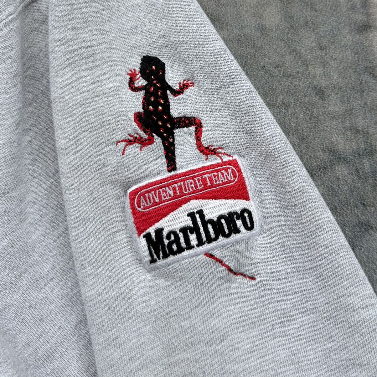 Marlboro Marlboro Adventure Team Crewneck Sweatshirt Grey Embroidery Size US L / EU 52-54 / 3 - 2 Thumbnail