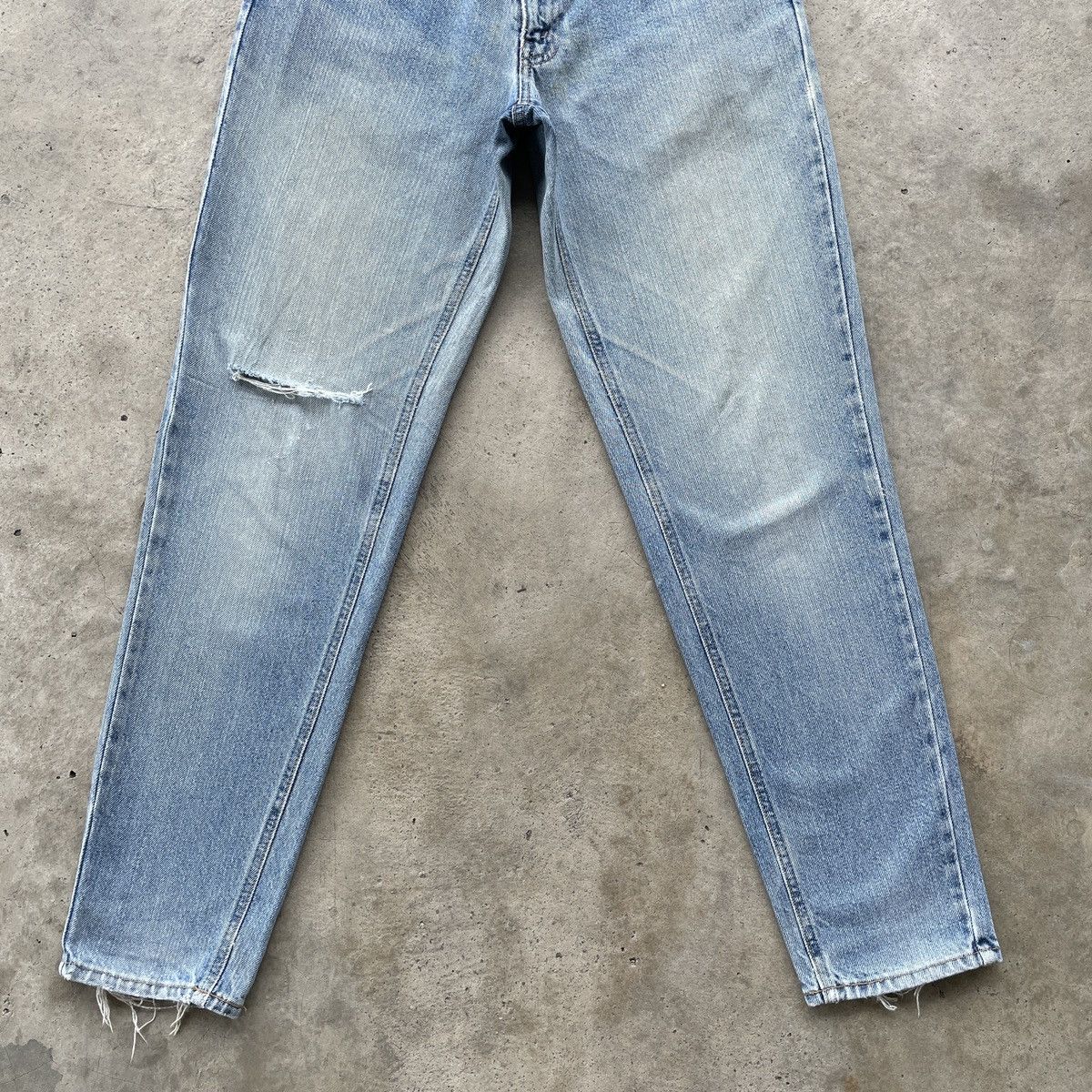 Japanese Brand Vintage Japan Wood Duck Faded Denim Distressed Jeans Pants Size US 28 / EU 44 - 4 Thumbnail