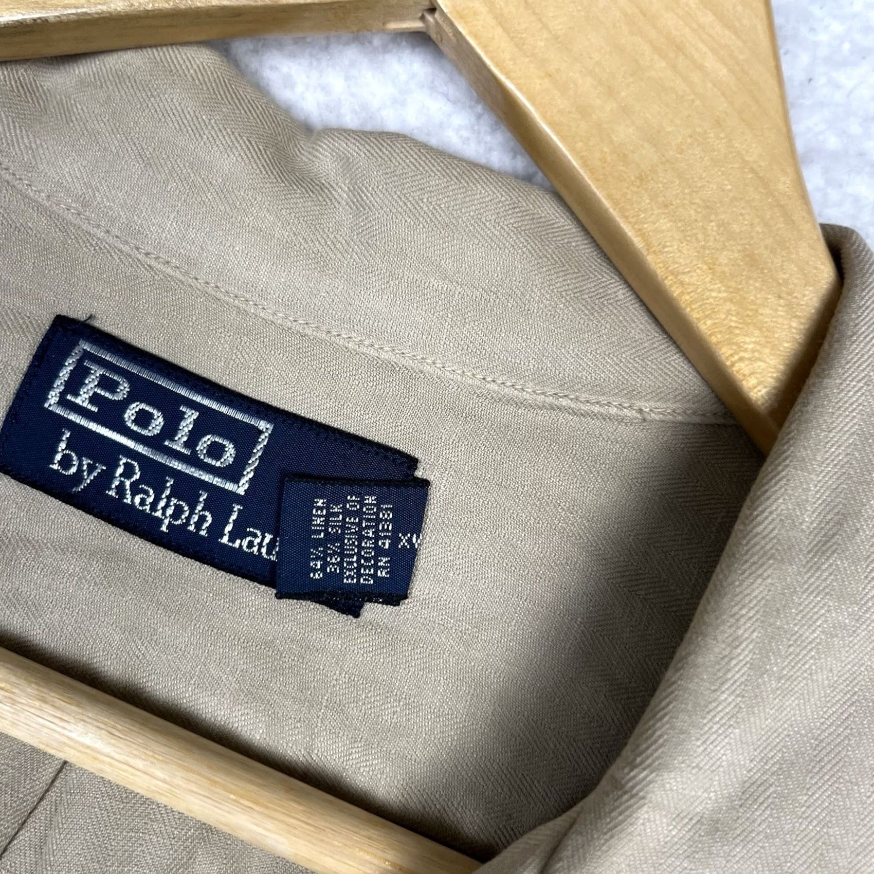 Polo Ralph Lauren - The focus on "Vintage Polo Ralph Lauren" is prominent Size US L / EU 52-54 / 3 - 4 Thumbnail