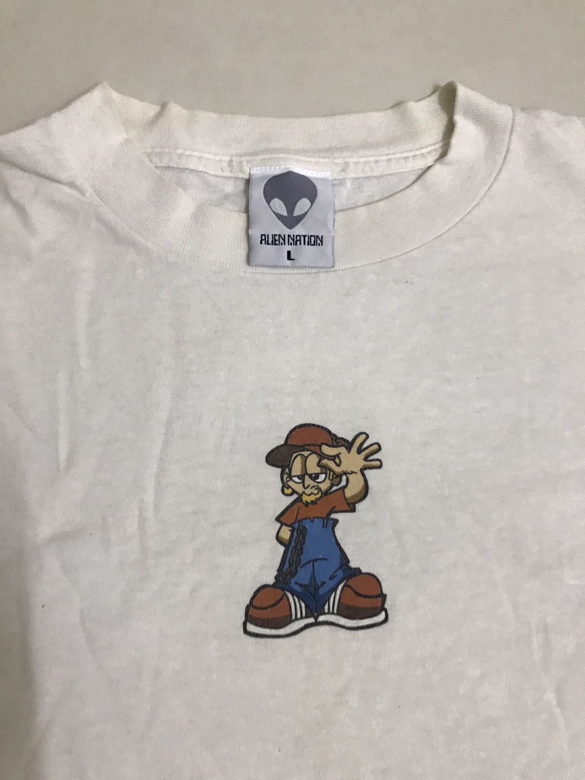 Alien Workshop × Vintage Vintage Alien Nation Skateboarding T-Shirt Made in USA Size US L / EU 52-54 / 3 - 9 Thumbnail