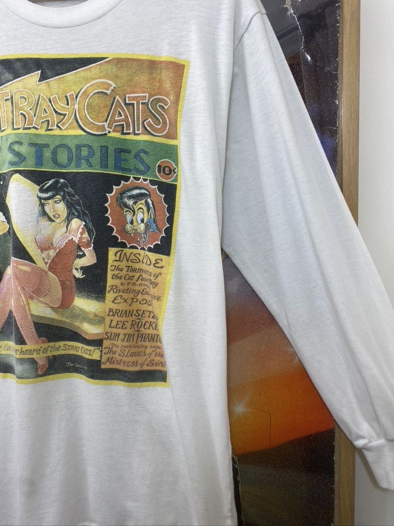 Cats Band Vintage Stray Cats T Shirt 1990 Vintage Stray Cats
