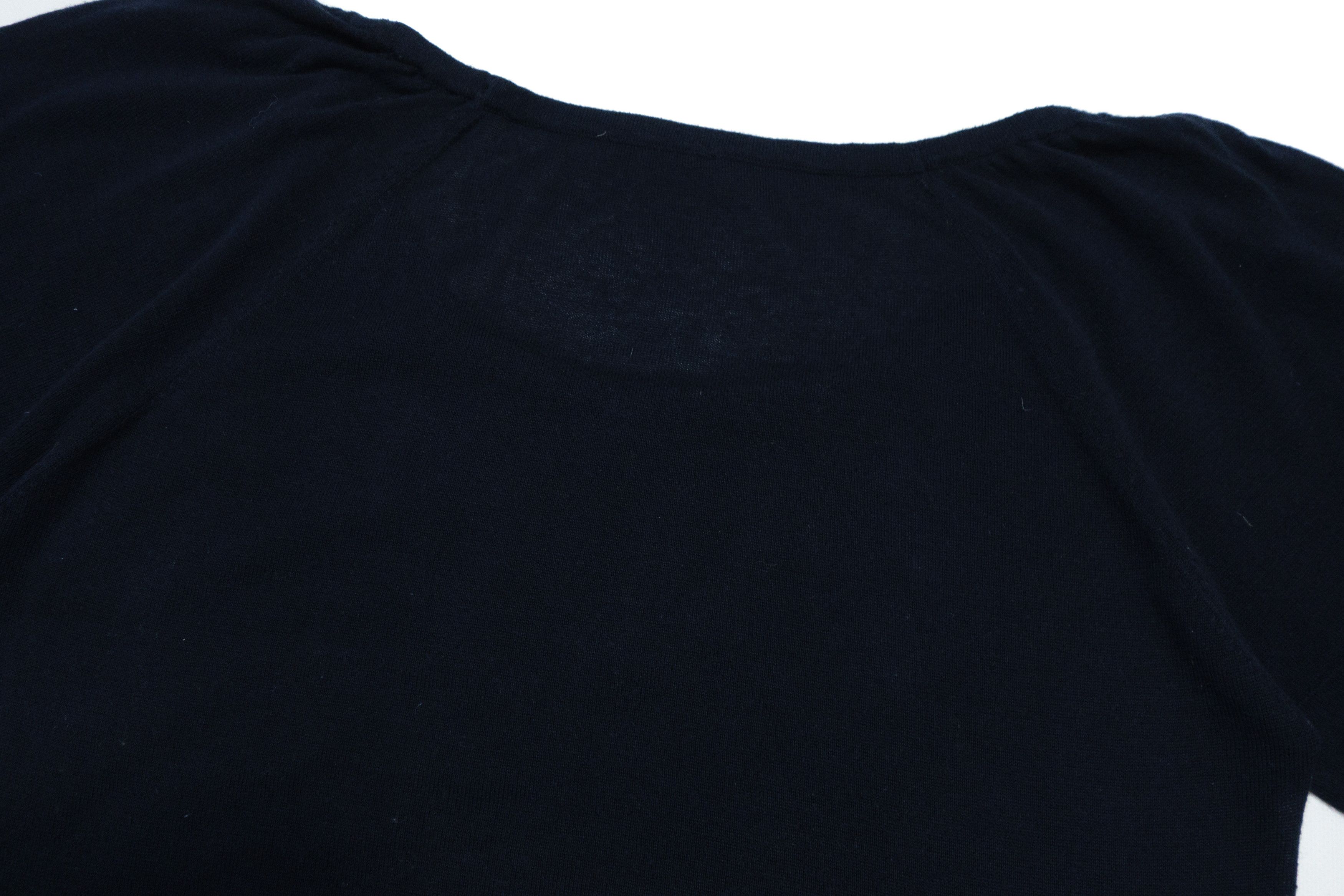 Prada Prada Fine Knit Short Sleeve Scoop Neck Top Made in Italy Size M / US 6-8 / IT 42-44 - 4 Thumbnail