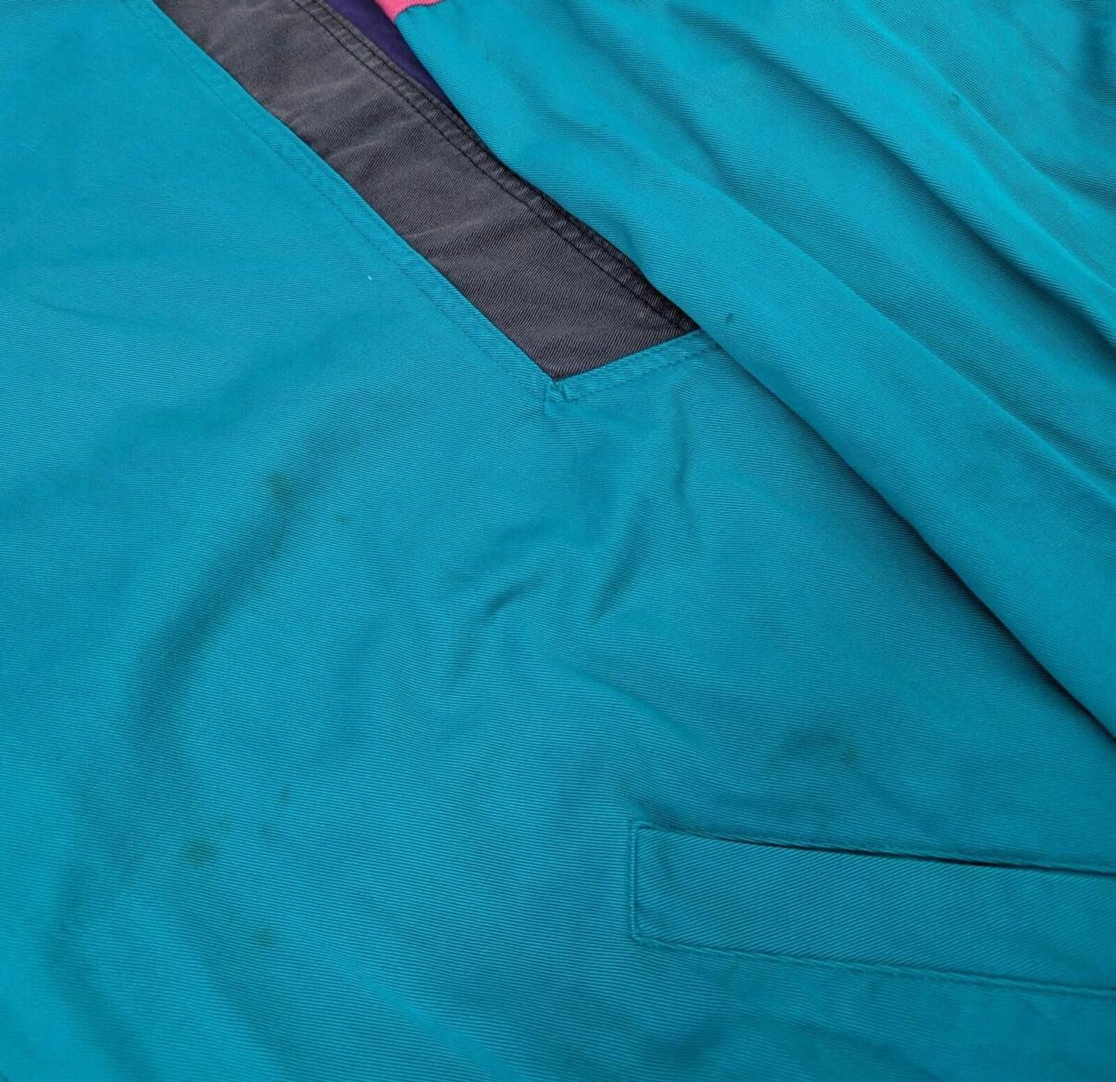 Adidas Rare Vintage 90s Adidas Take Off Turquoise Jacket Size US L / EU 52-54 / 3 - 9 Thumbnail