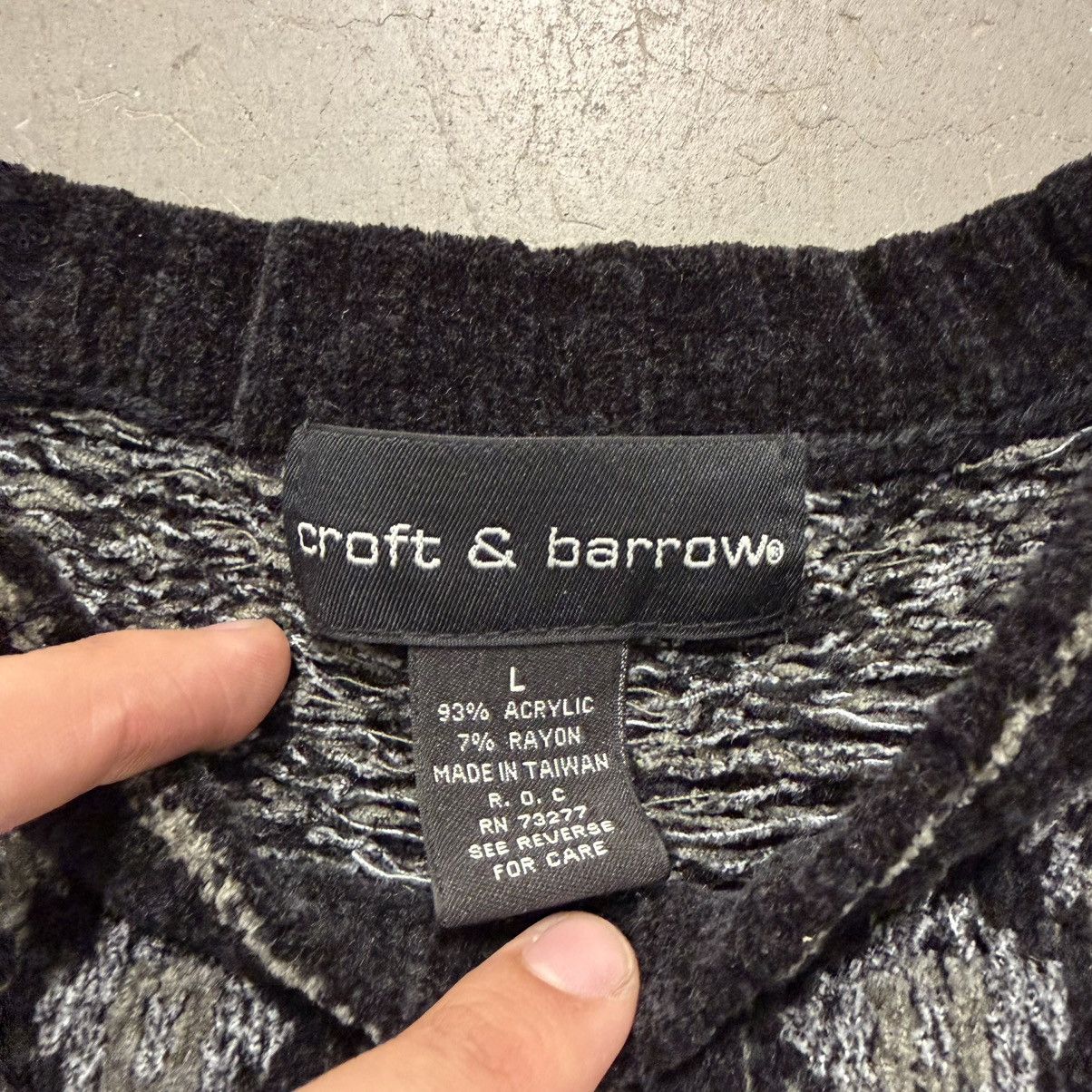 Croft & Barrow Vintage Croft & Barrow Diamond Pattern Crewneck Knit Sweater Size US L / EU 52-54 / 3 - 2 Thumbnail