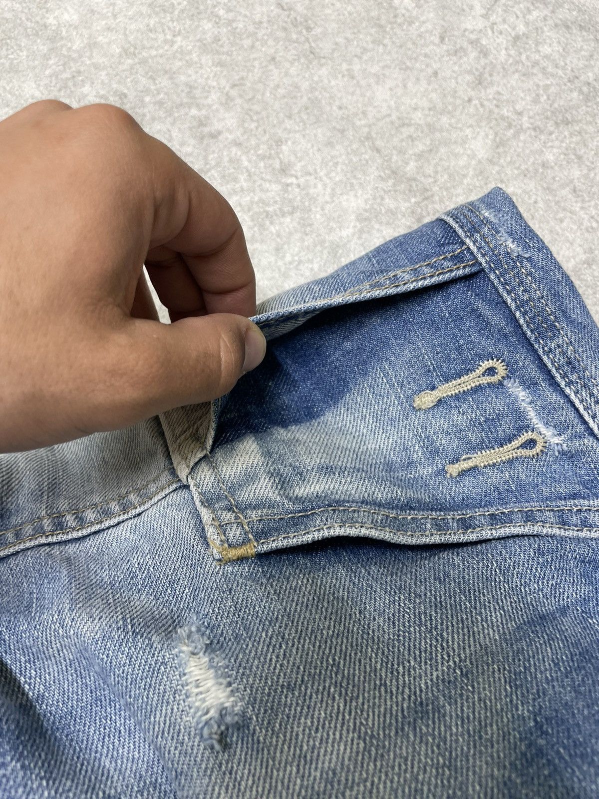 If Six Was Nine × Japanese Brand × Le Grande Bleu (L.G.B.) Flared Denim Jeans – LGB / If Six Was Nine Energy Size US 32 / EU 48 - 15 Thumbnail