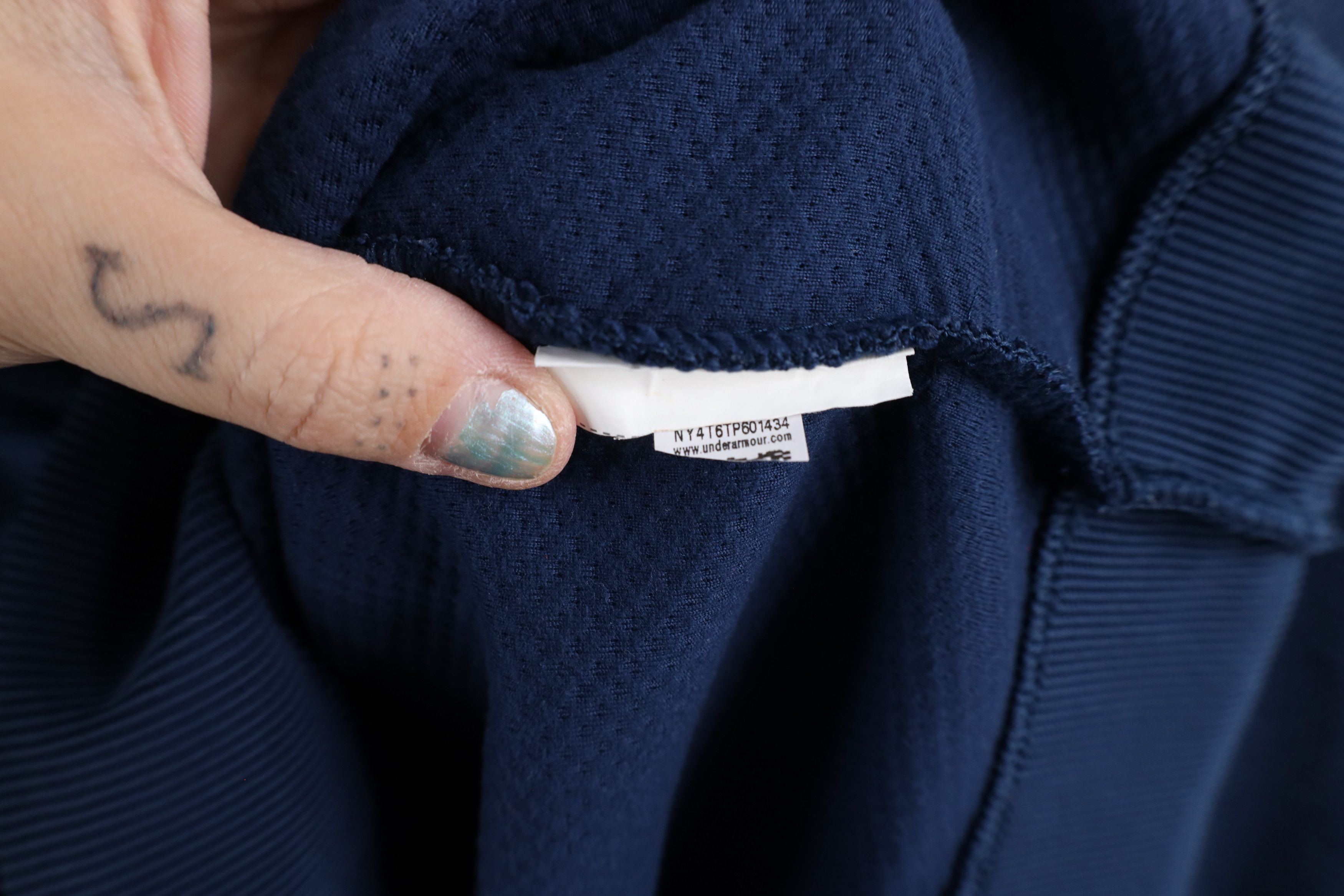 Under Armour × Vintage Under Armour Loose Thermal Knit Snap Button Pullover Top Size US M / EU 48-50 / 2 - 9 Thumbnail