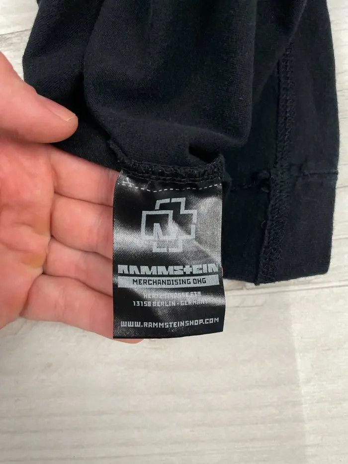 Vintage Vintage Rammstein T-Shirt Metal Rock Band Y2K Size US XXL / EU 58 / 5 - 6 Thumbnail