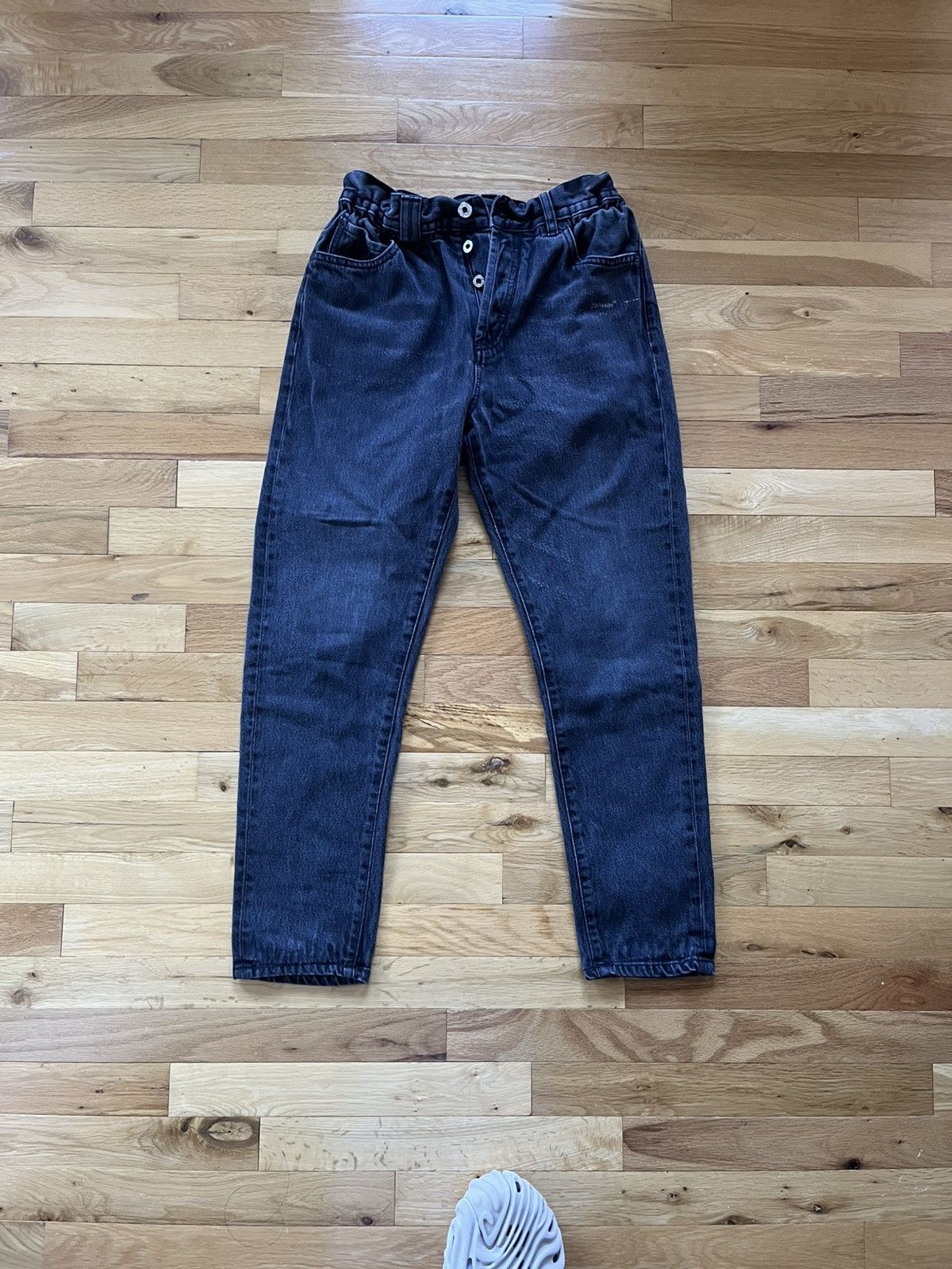 Off-White Size 30M - Off-White SS19 Stretch Skinny Jeans Black Size US 30 / EU 46 - 2 Thumbnail