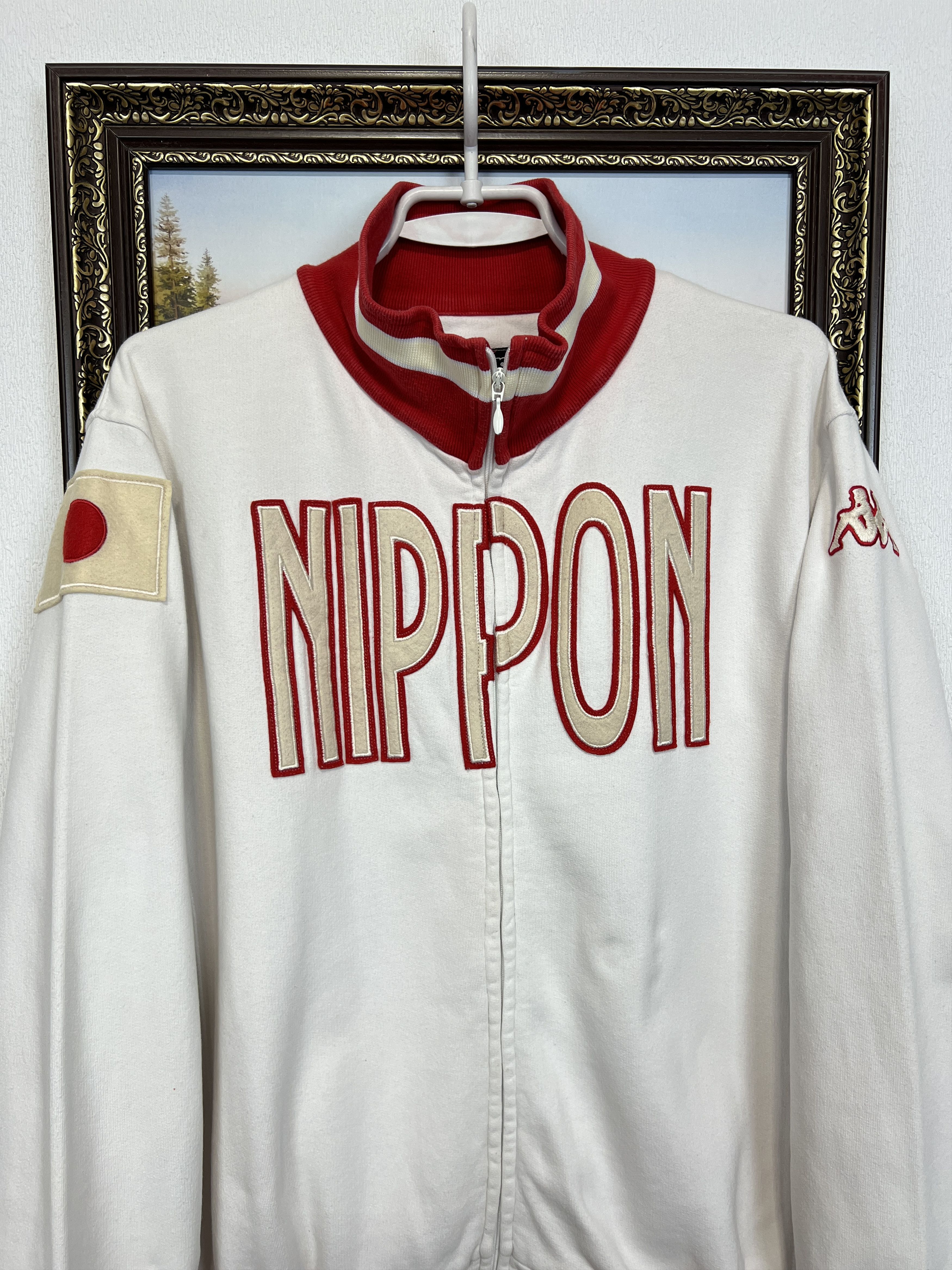Kappa Vintage Kappa Japan Nippon Olympics Jacket Track Top Rare Size US XL / EU 56 / 4 - 2 Thumbnail