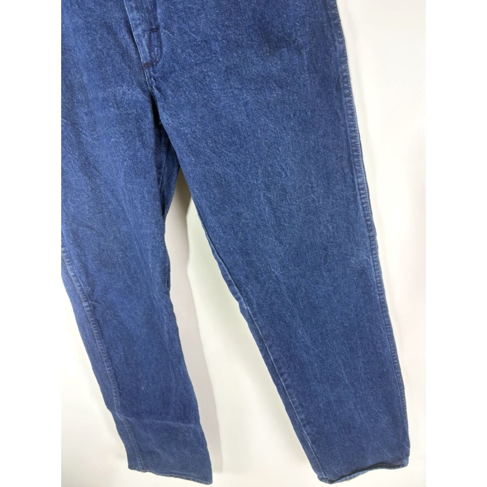 Wrangler VINTAGE Wrangler Men’s Jeans 34x32 Blue Dark Wash Straight Fit 5-Pocket USA Size US 34 / EU 50 - 4 Thumbnail
